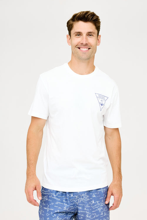 1979 Pennant T-Shirt - White