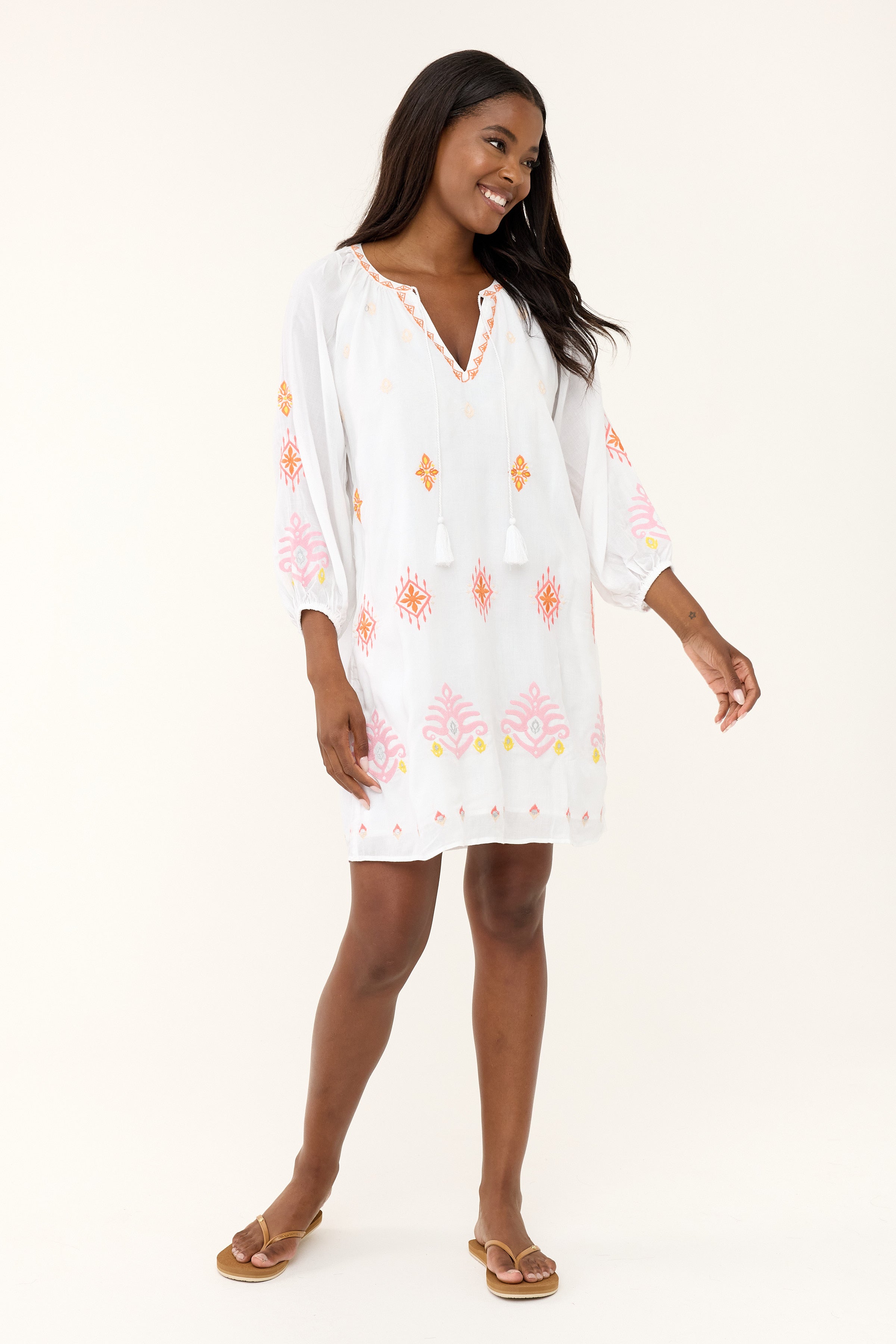 Alisha Dress - White