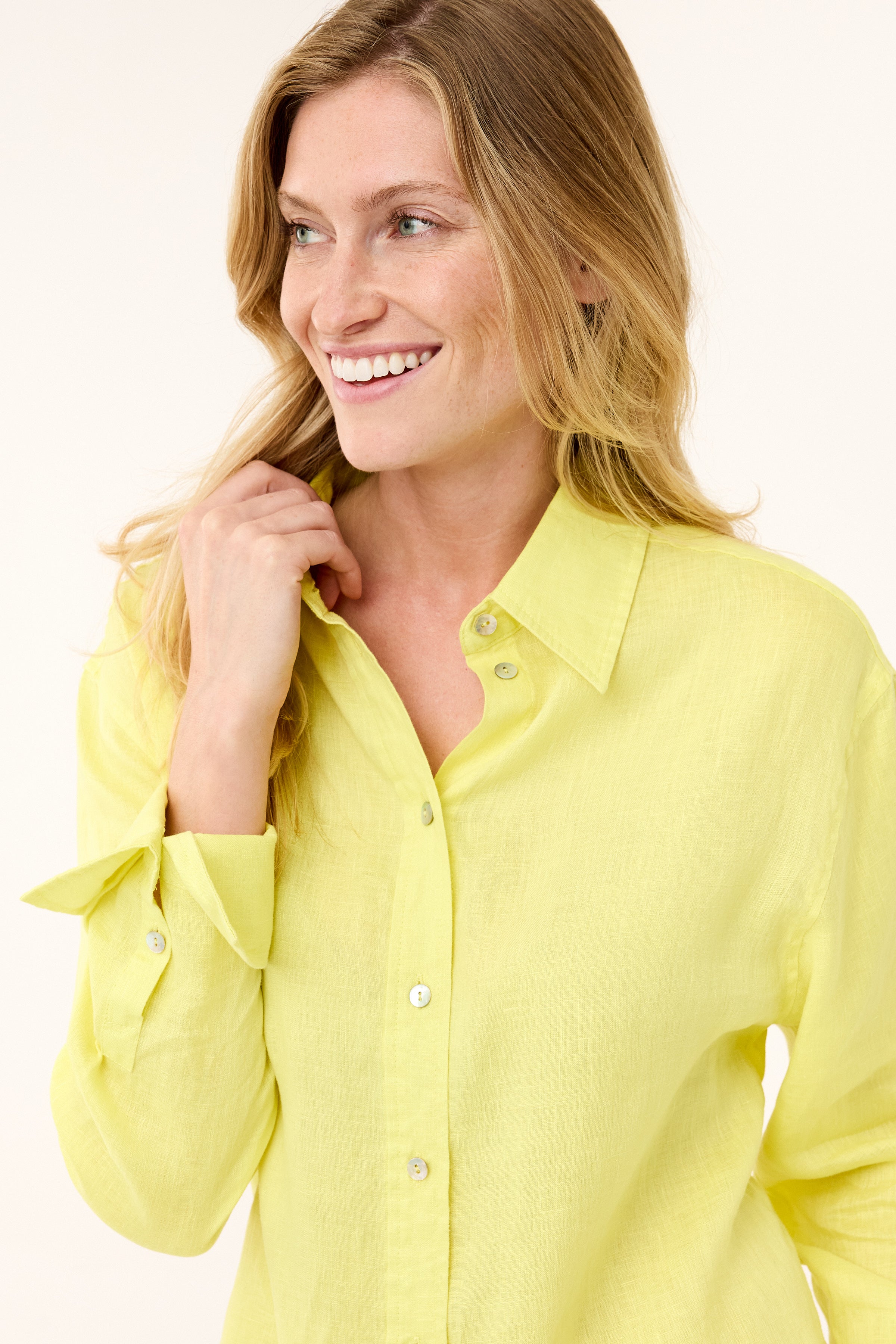 Annie Shirt - Evening Primrose