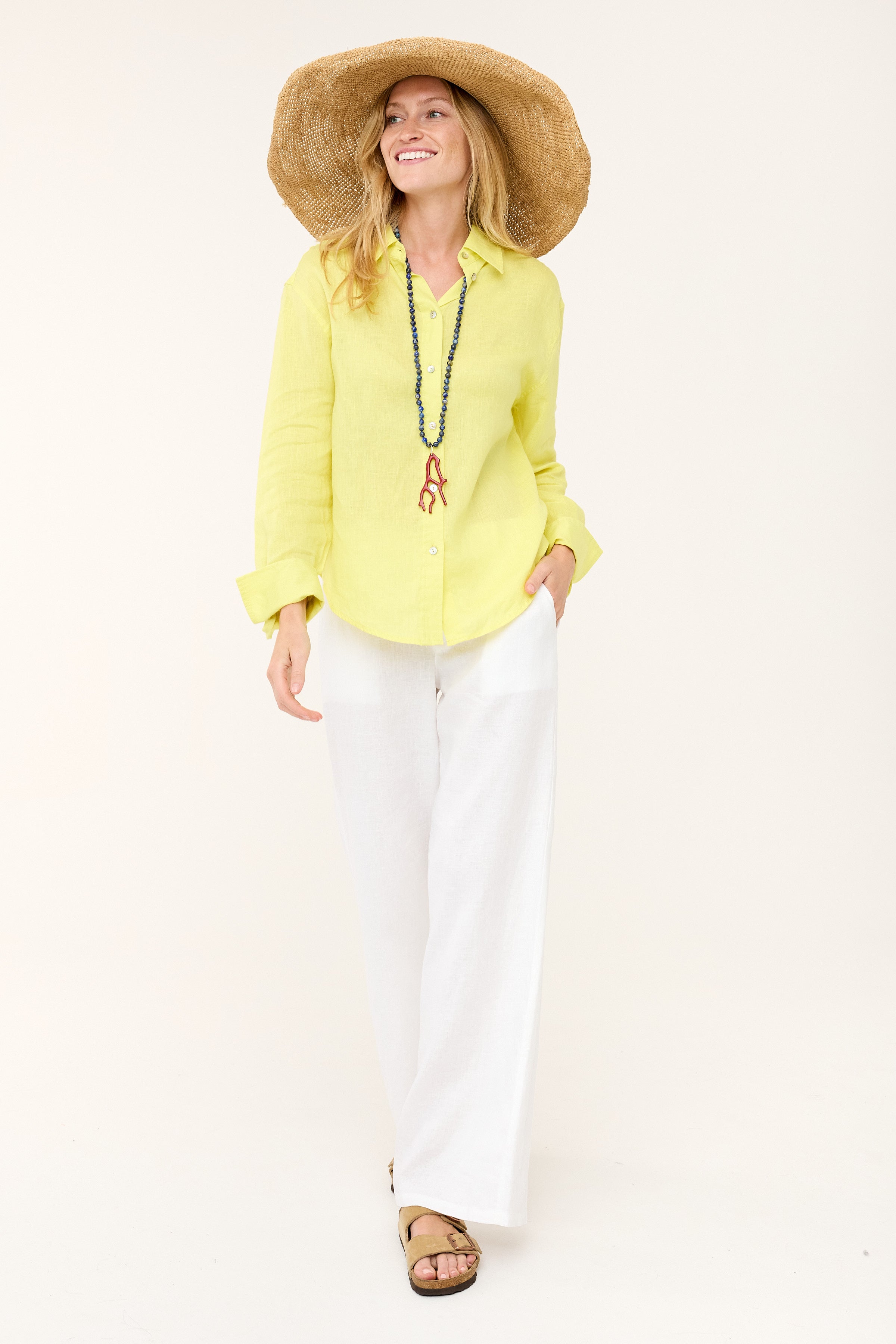 Annie Shirt - Evening Primrose