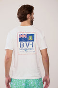 BVI Sailing Team Patch T-Shirt - White