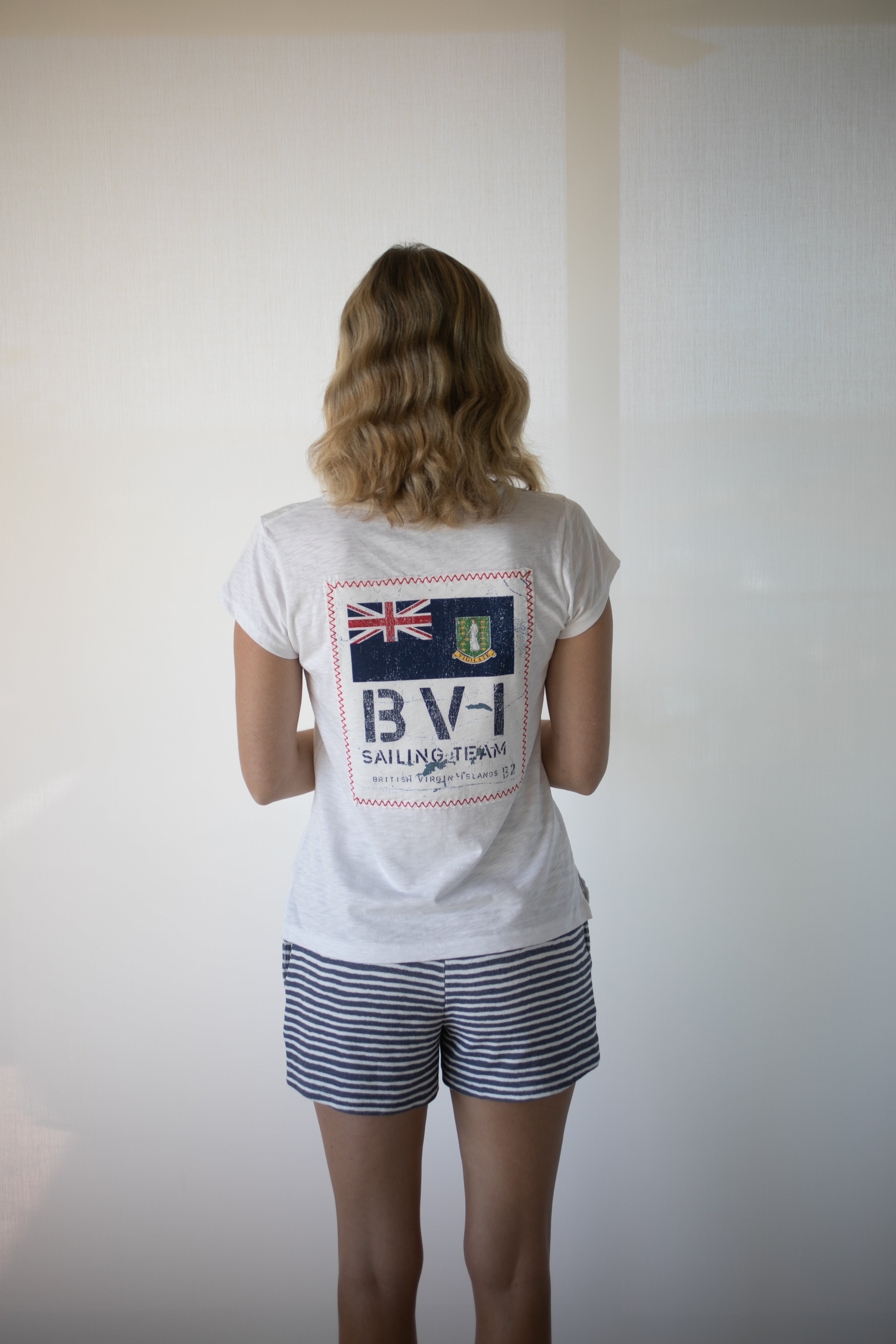 BVI Sailing Team Tee - White
