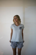 BVI Sailing Team Tee - Misty Blue