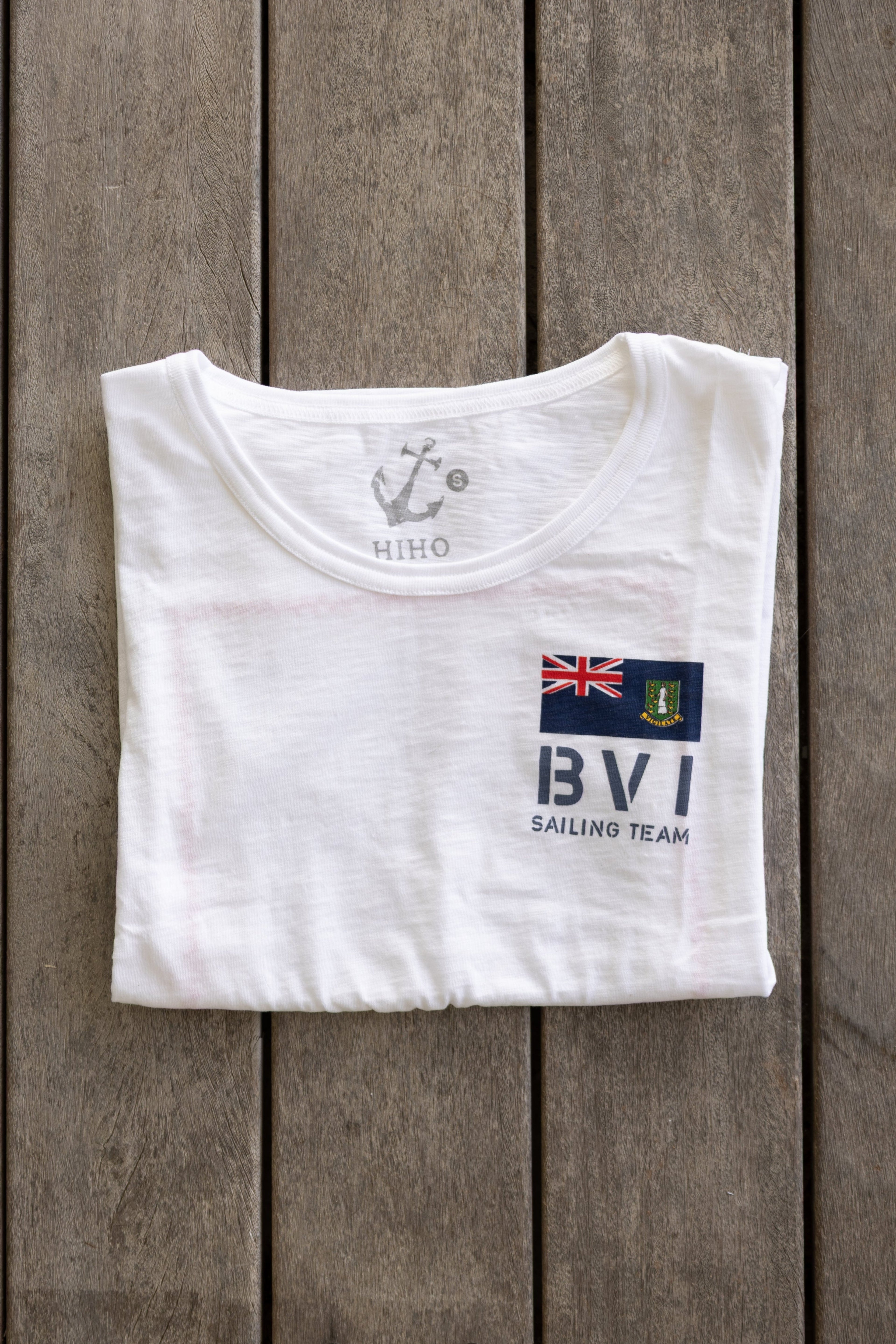 BVI Sailing Team Tee - White