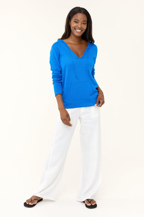 Beach Hoodie - True Blue