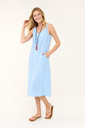 Brenda Dress - Blue Chambray