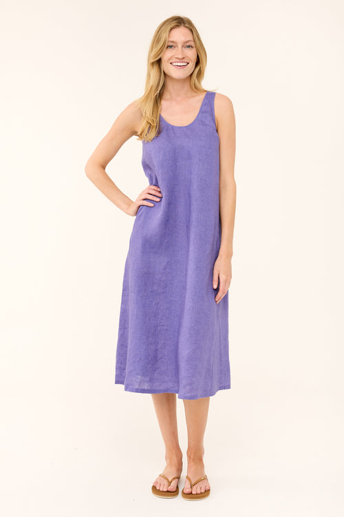 Brenda Dress - Skipper Blue