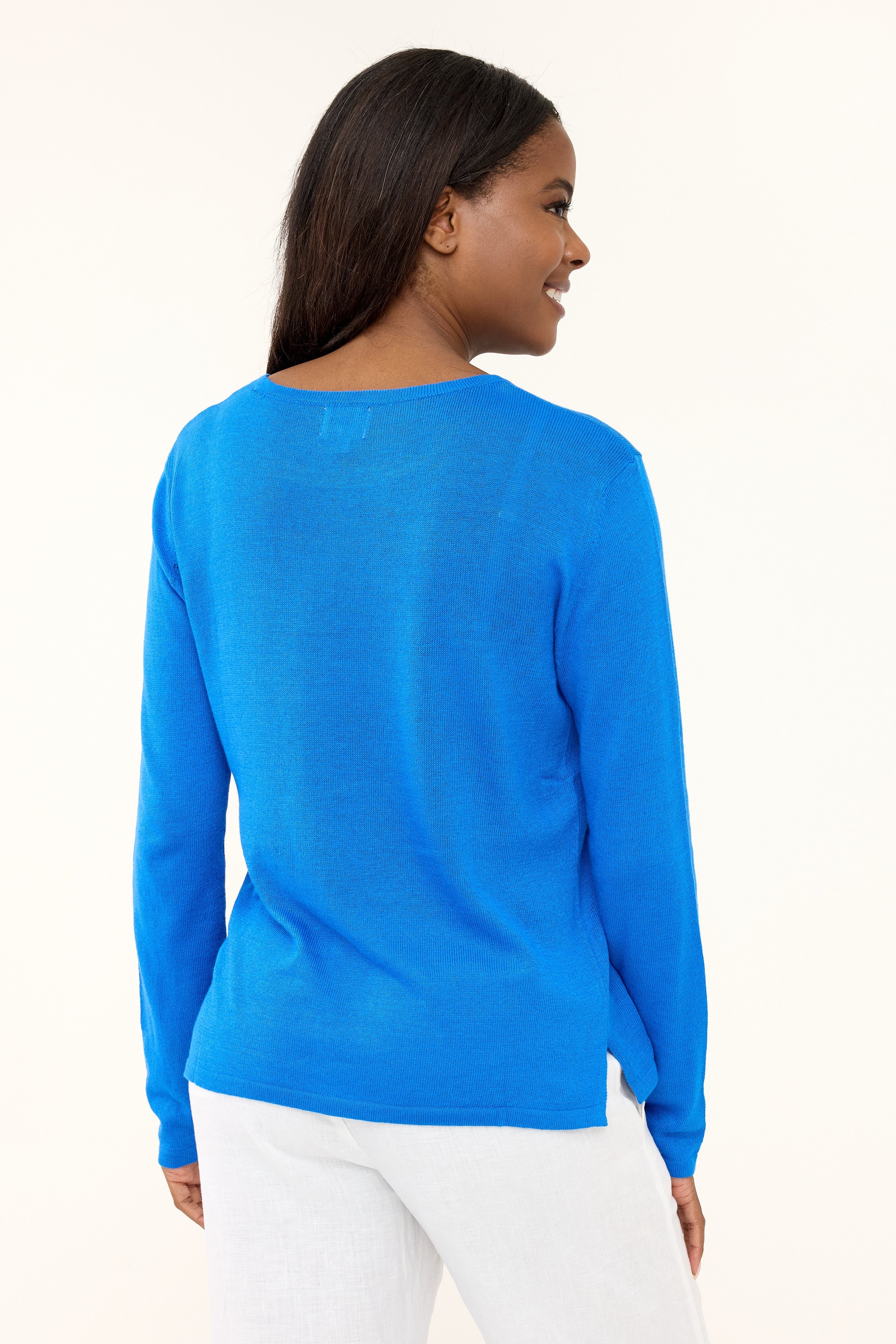 Brittany Sweater - True Blue