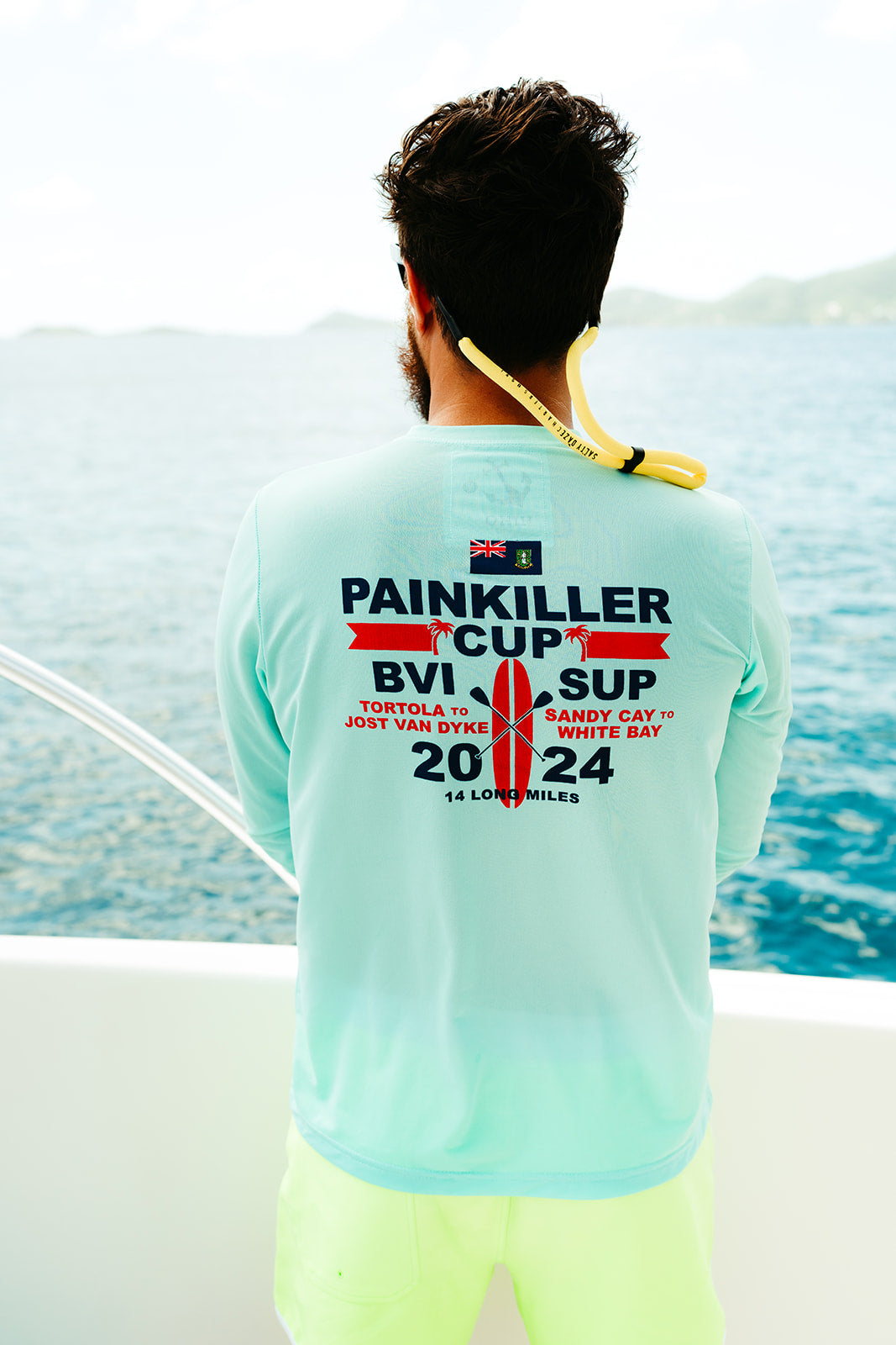 2024 Painkiller Cup Islands UPF50 Shirt - Sea Green