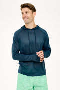 Eli Hoodie UPF50 Top - Midnight Navy
