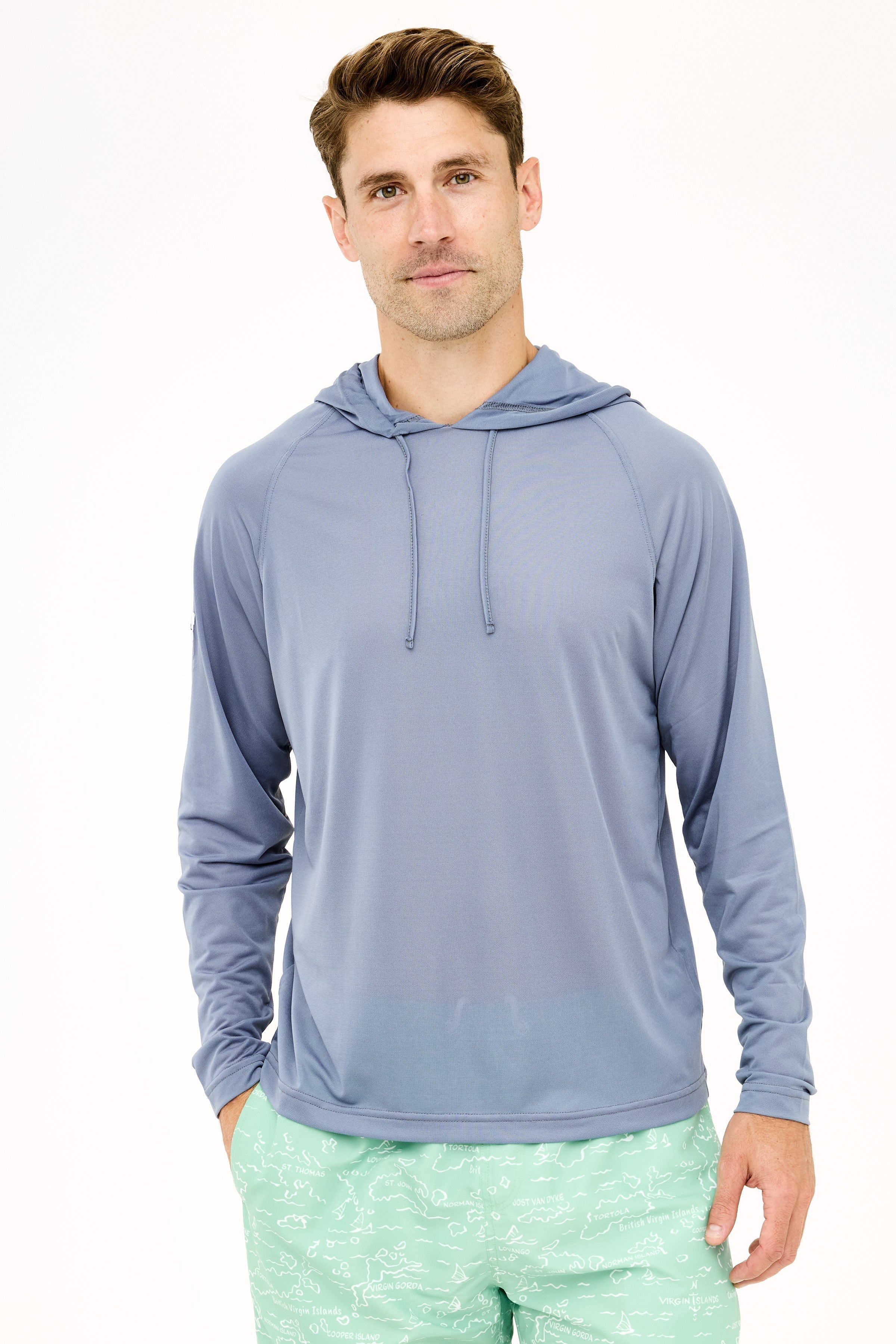 Eli Hoodie UPF50 Top - Voyage Grey