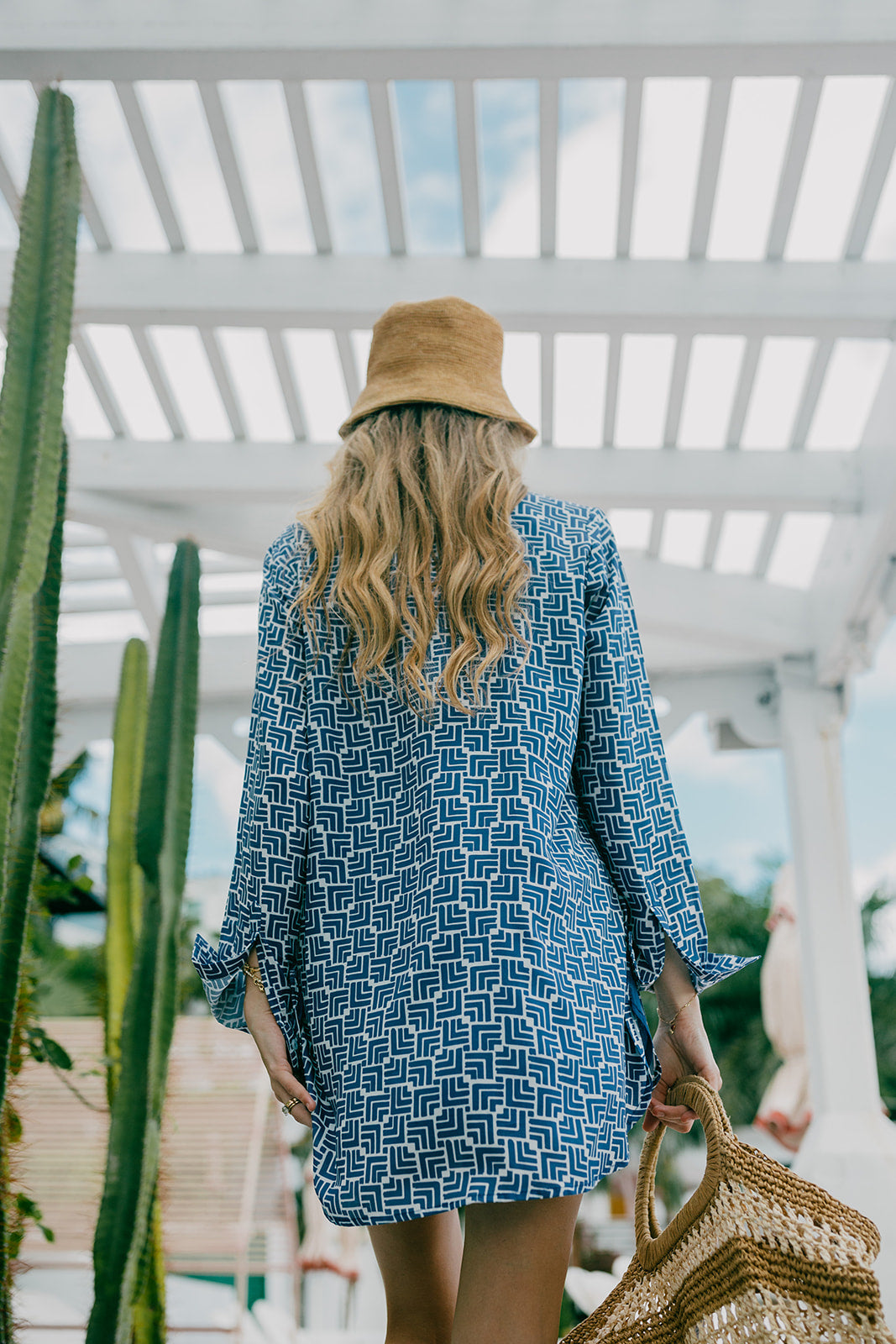 Penny MV Dress - Skipper Blue Bow