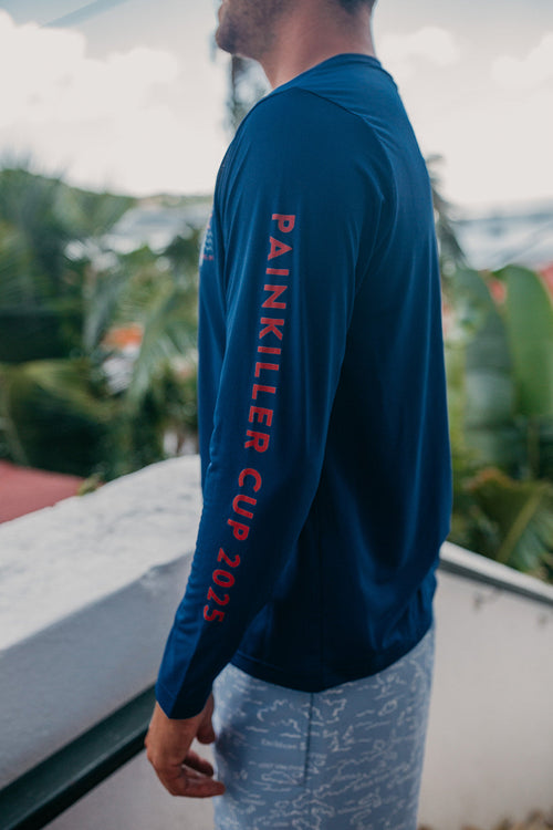 2025 Painkiller Cup Islands UPF50 Shirt - Racing Blue