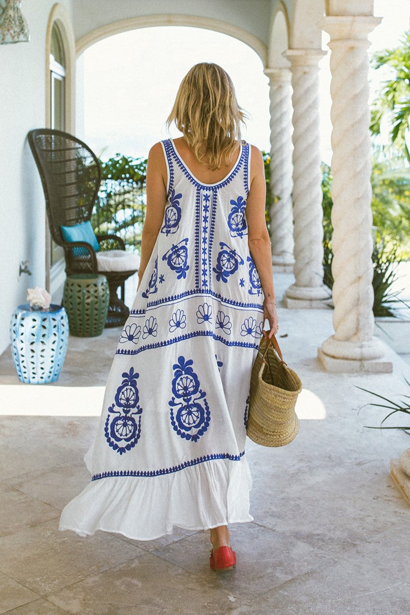 Frances Dress - True Blue