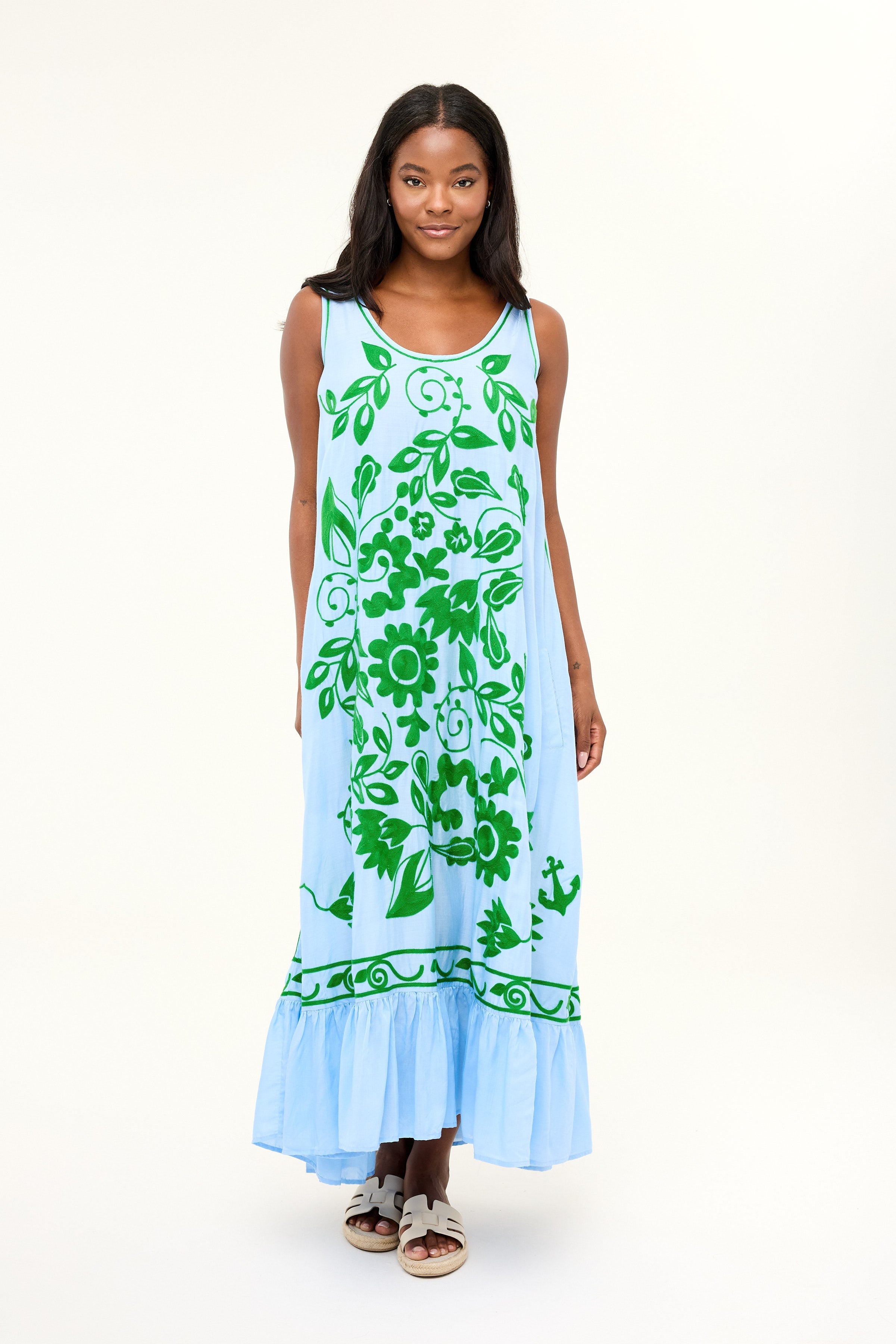 Frances Dress - Clear Sky