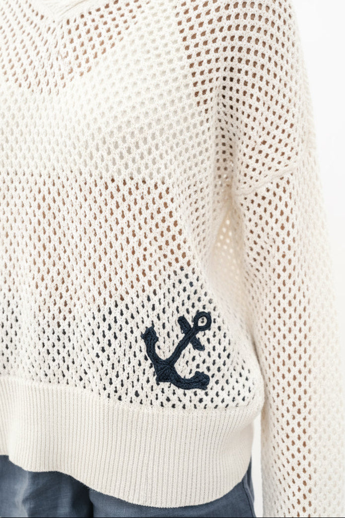 Mesh Anchor Sweater