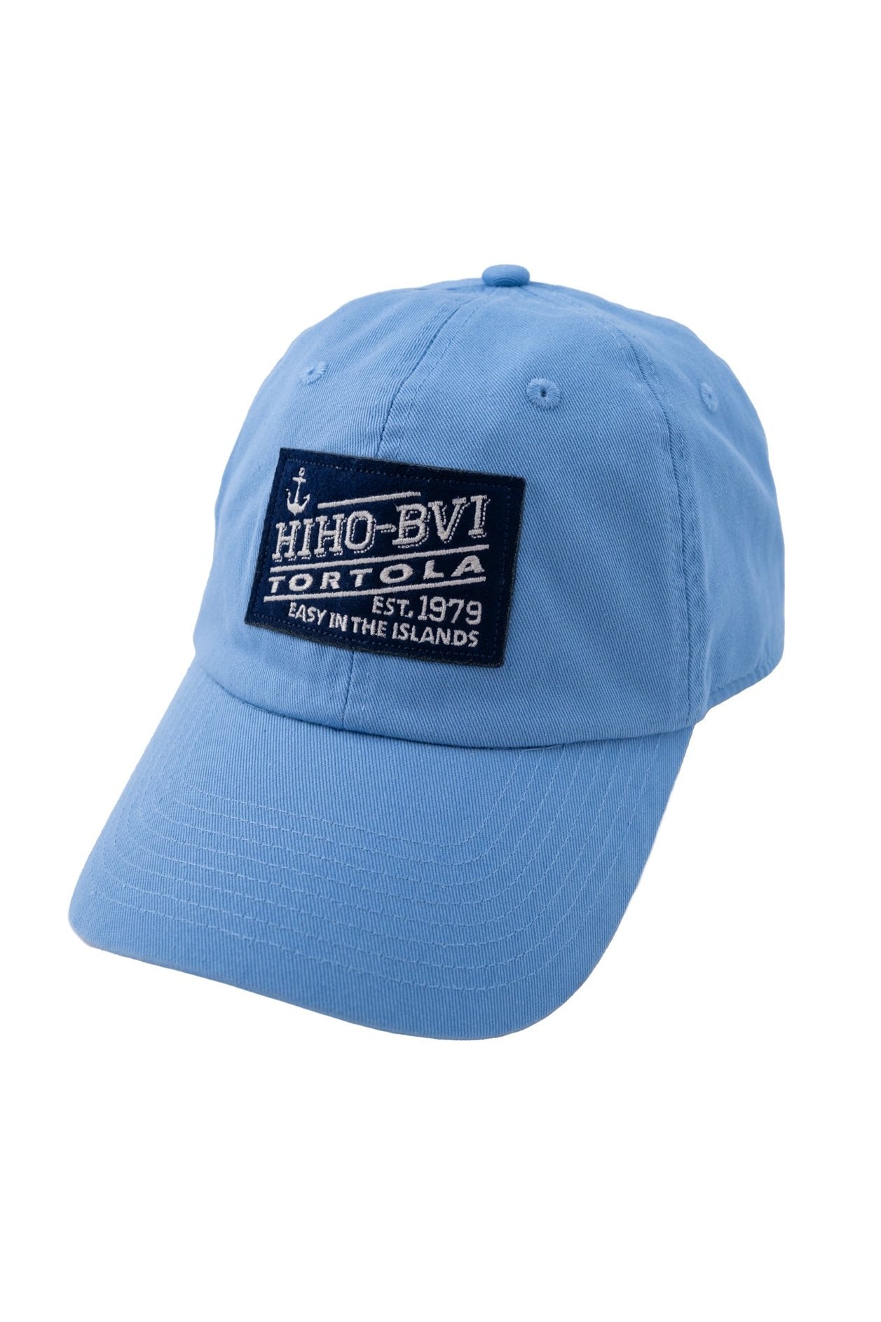 HIHO BVI Patch Light Blue Cap