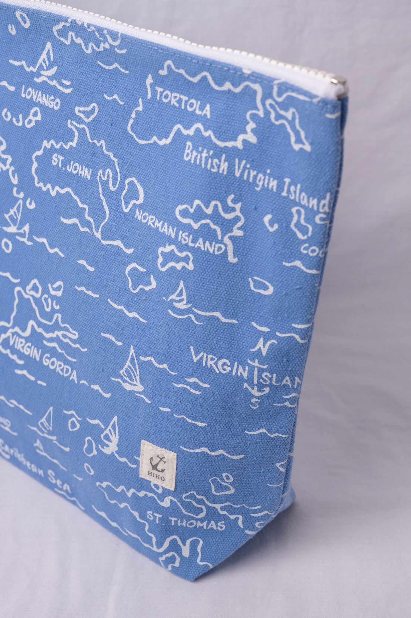 Zip Bag - VI Map Ultramarine