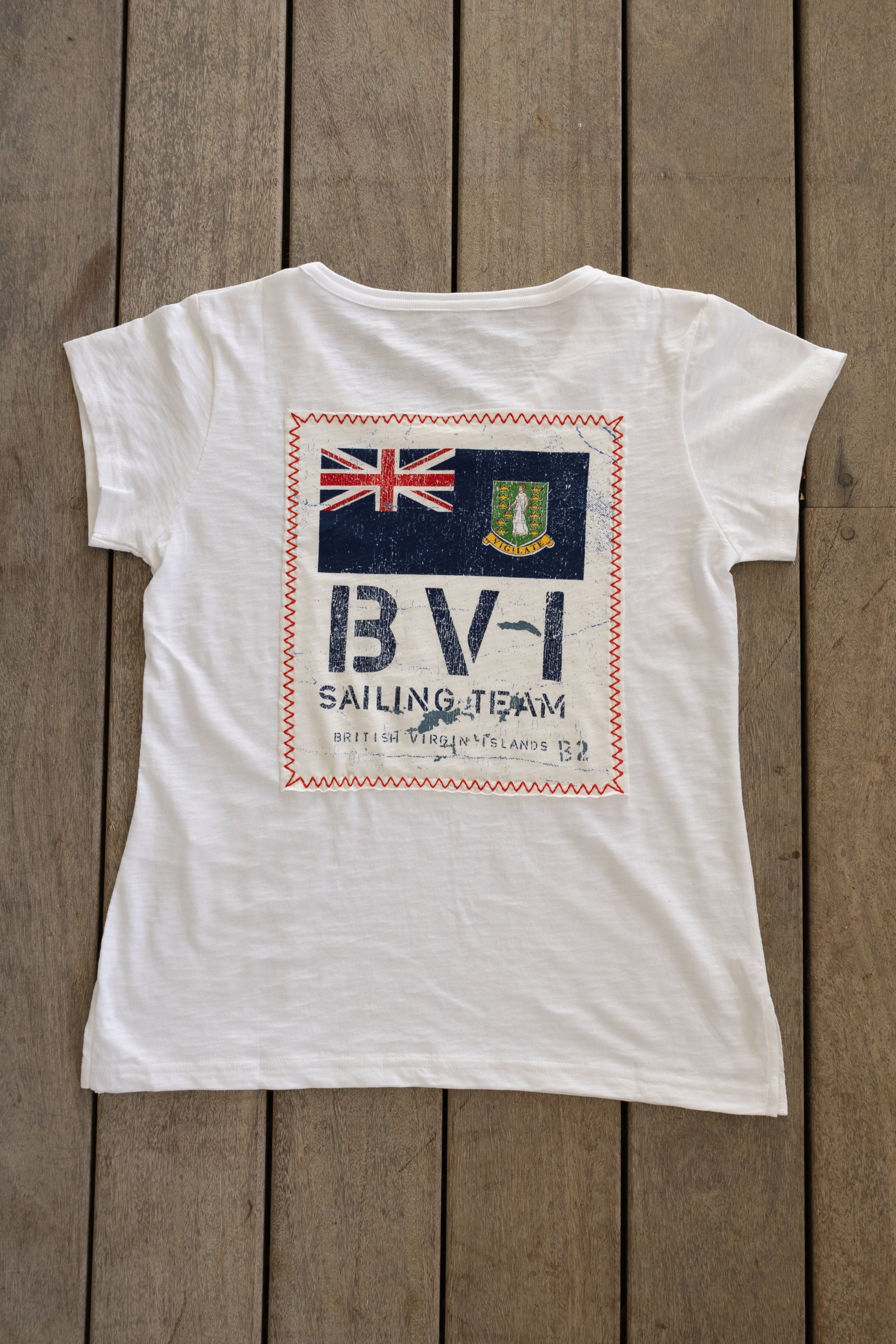BVI Sailing Team Tee - White