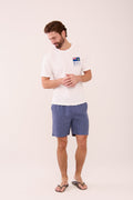 Easy Linen Short - Vintage Indigo