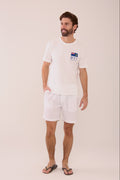Easy Linen Short - White