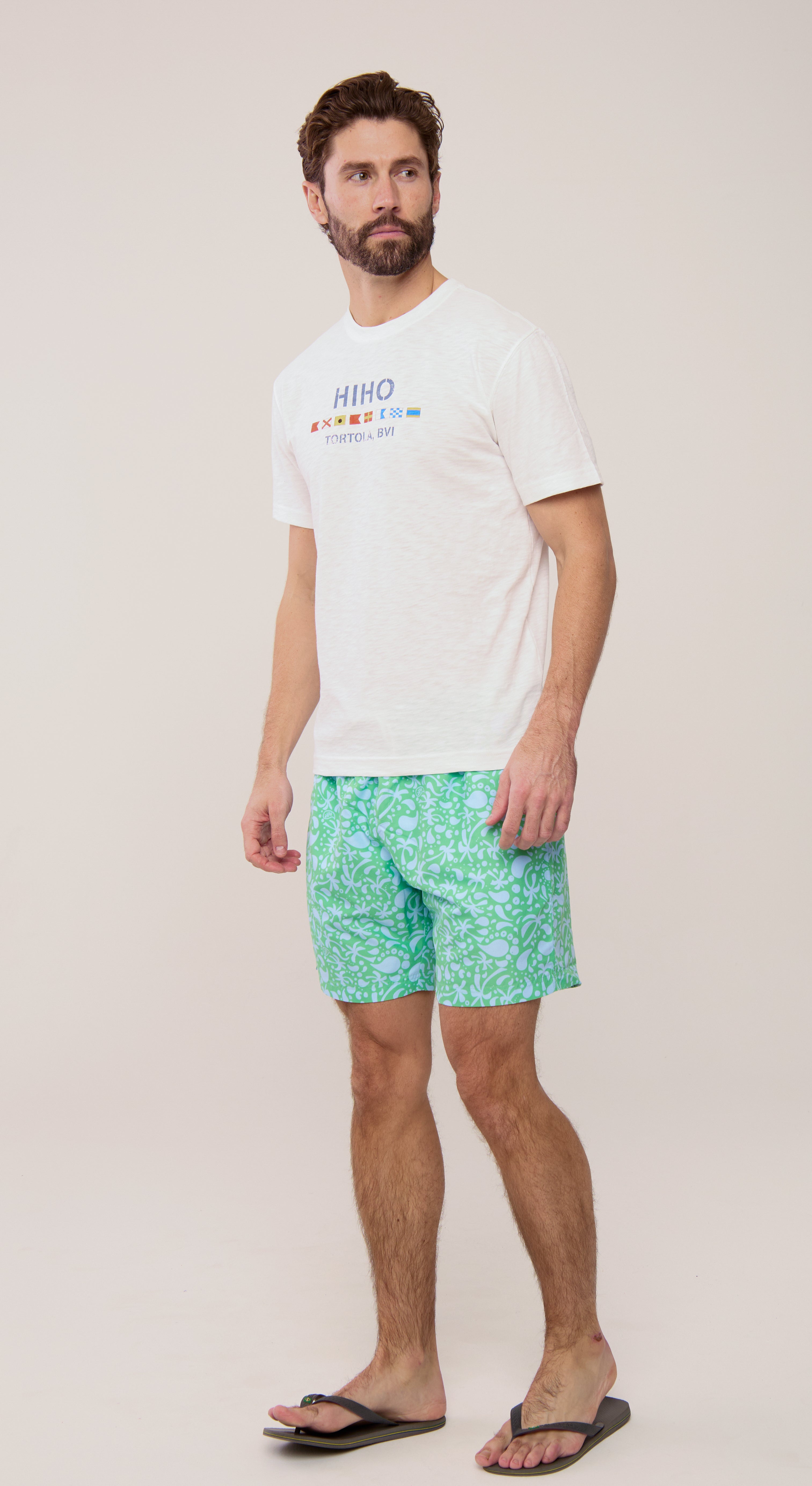 HIHO Flag T-Shirt - White