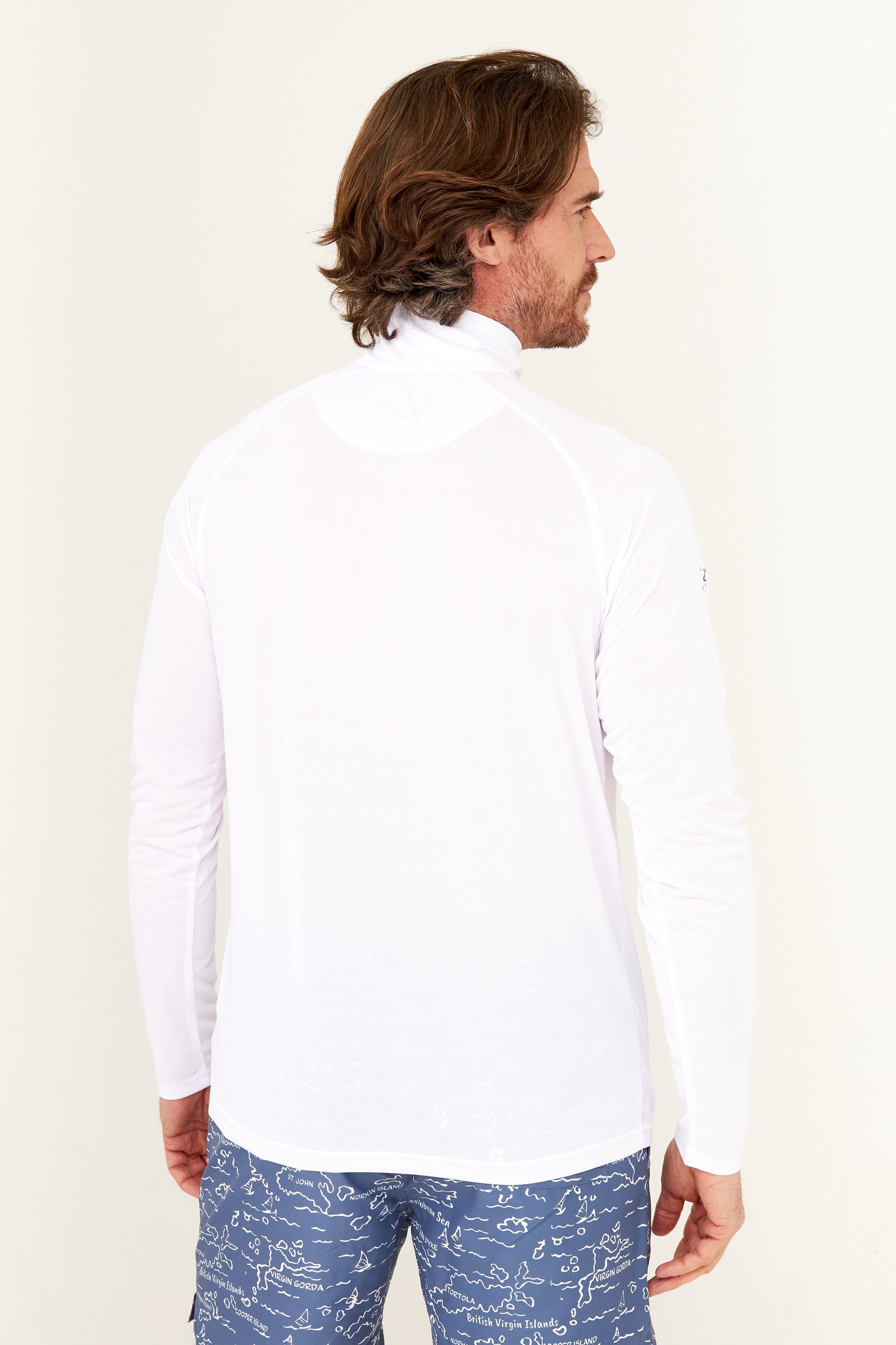 Zip Tech UPF50 Shirt - White