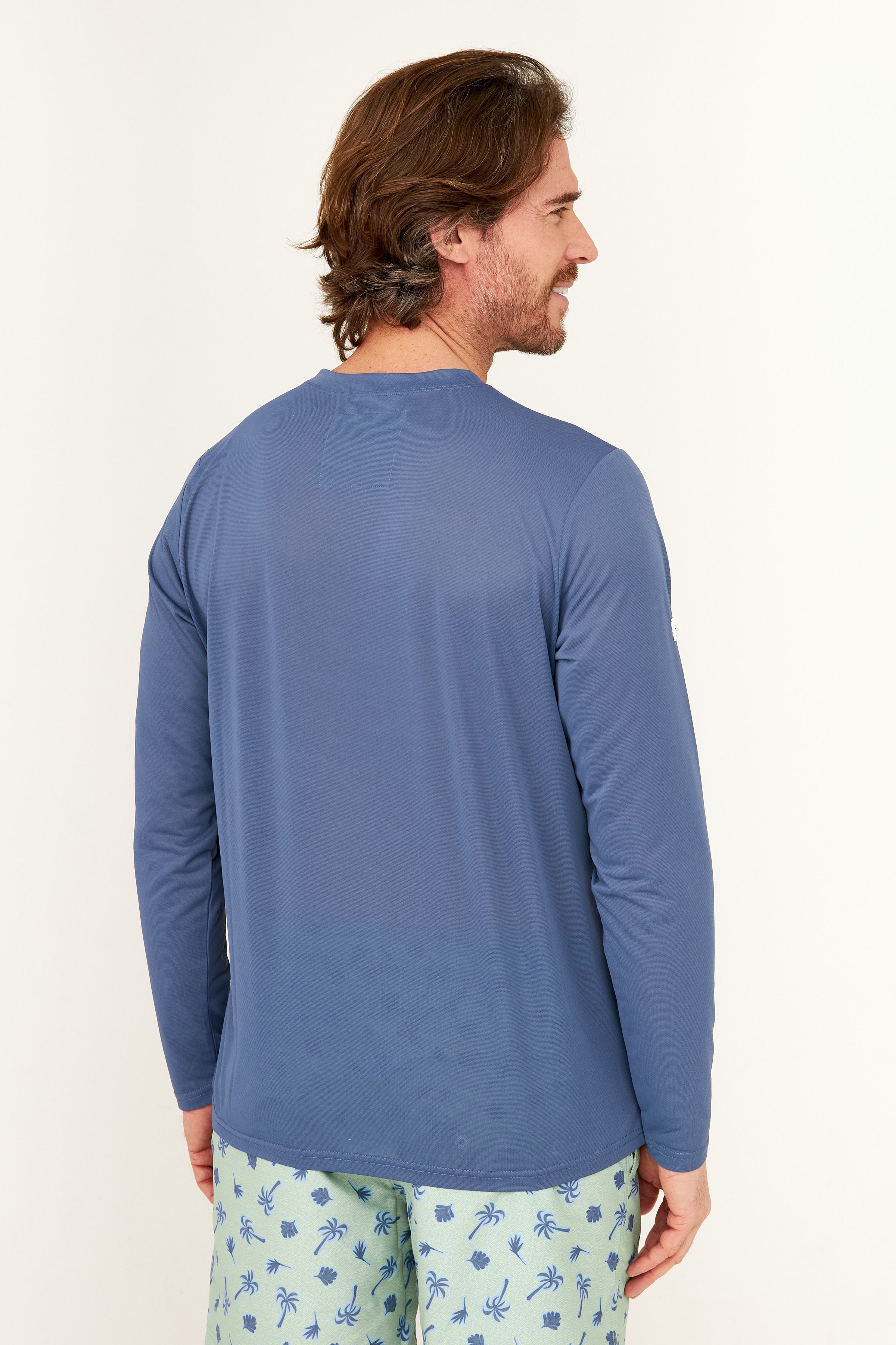 UPF50 Tech Shirt - Vintage Indigo