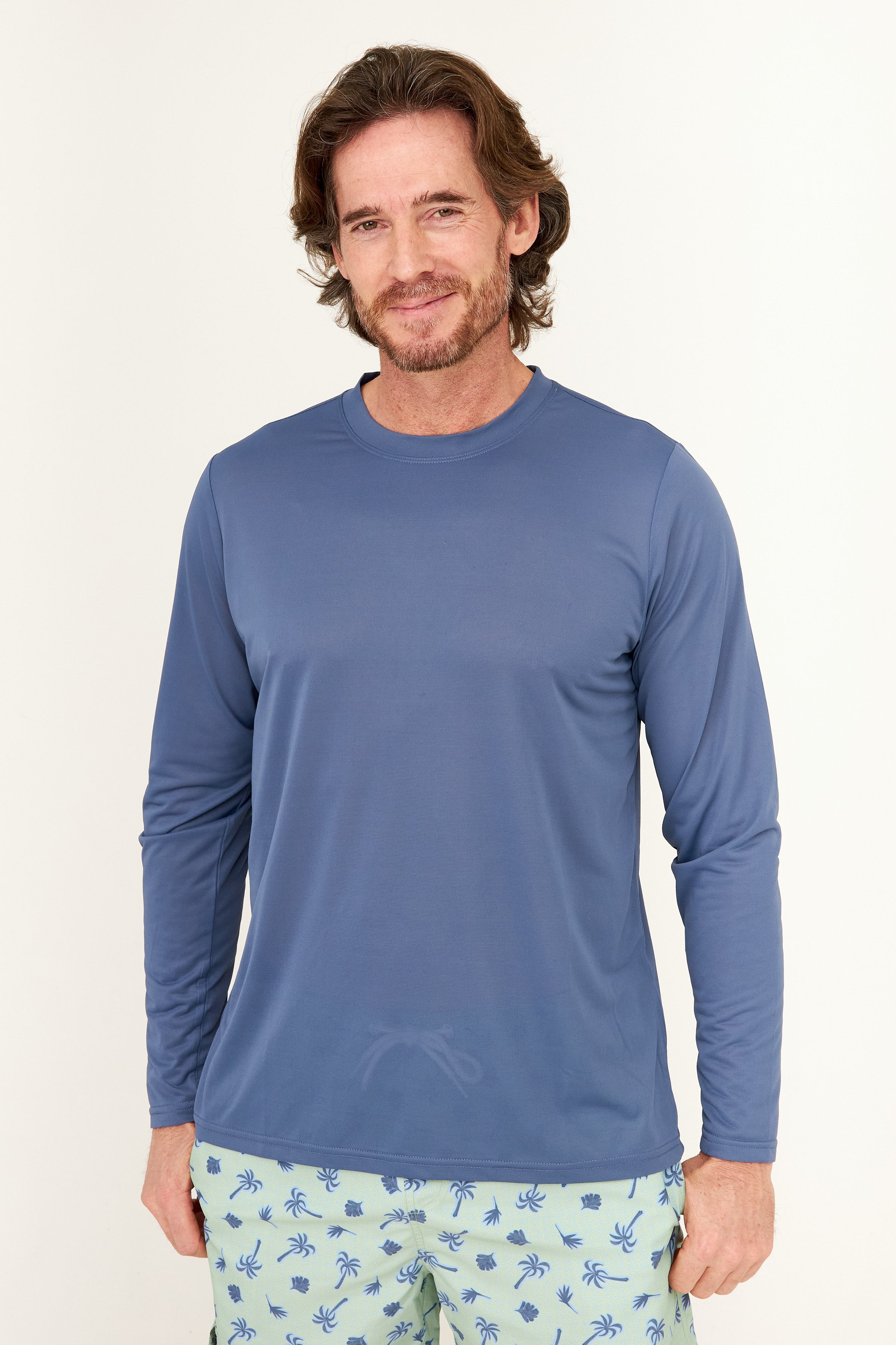 UPF50 Tech Shirt - Vintage Indigo