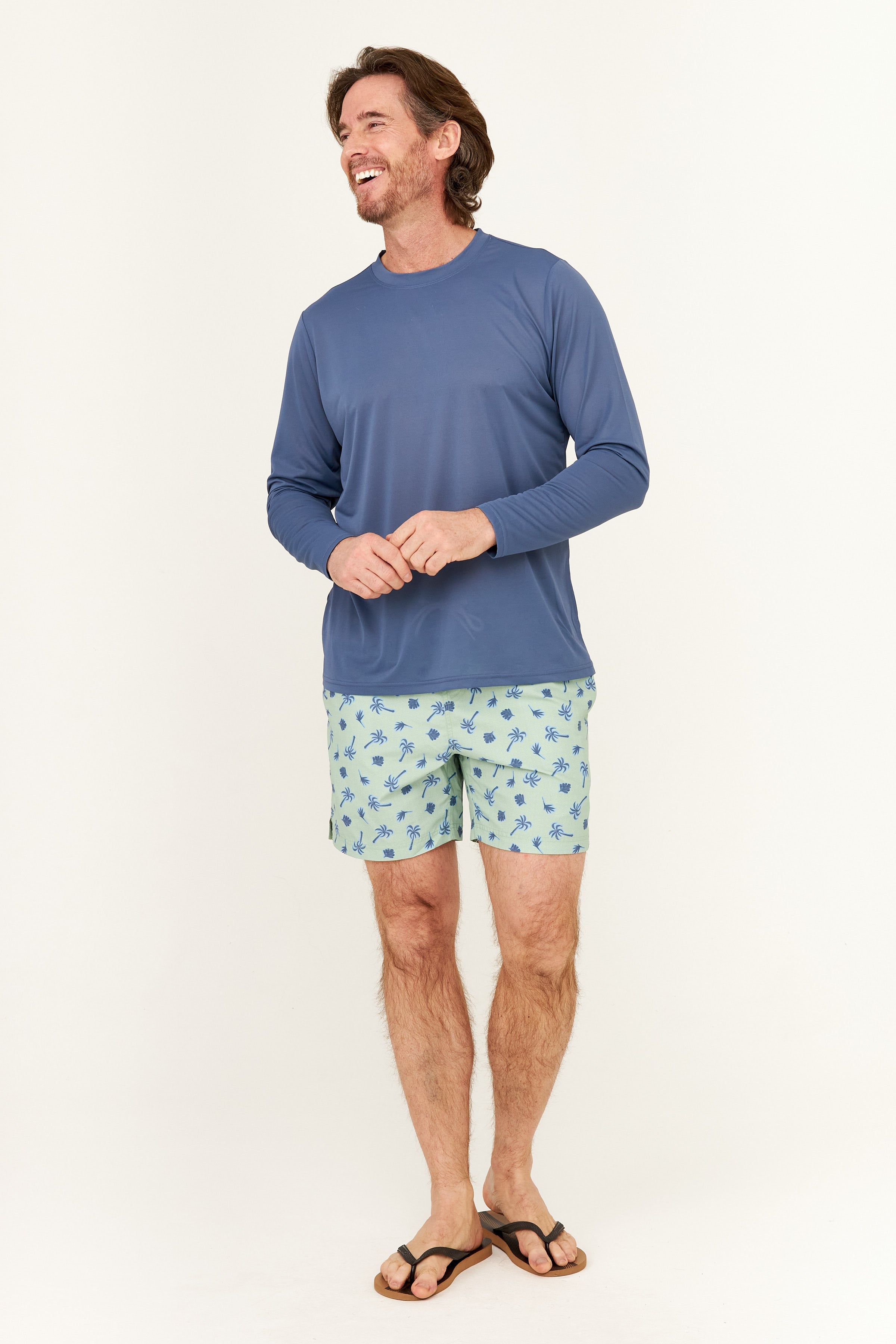 UPF50 Tech Shirt - Vintage Indigo