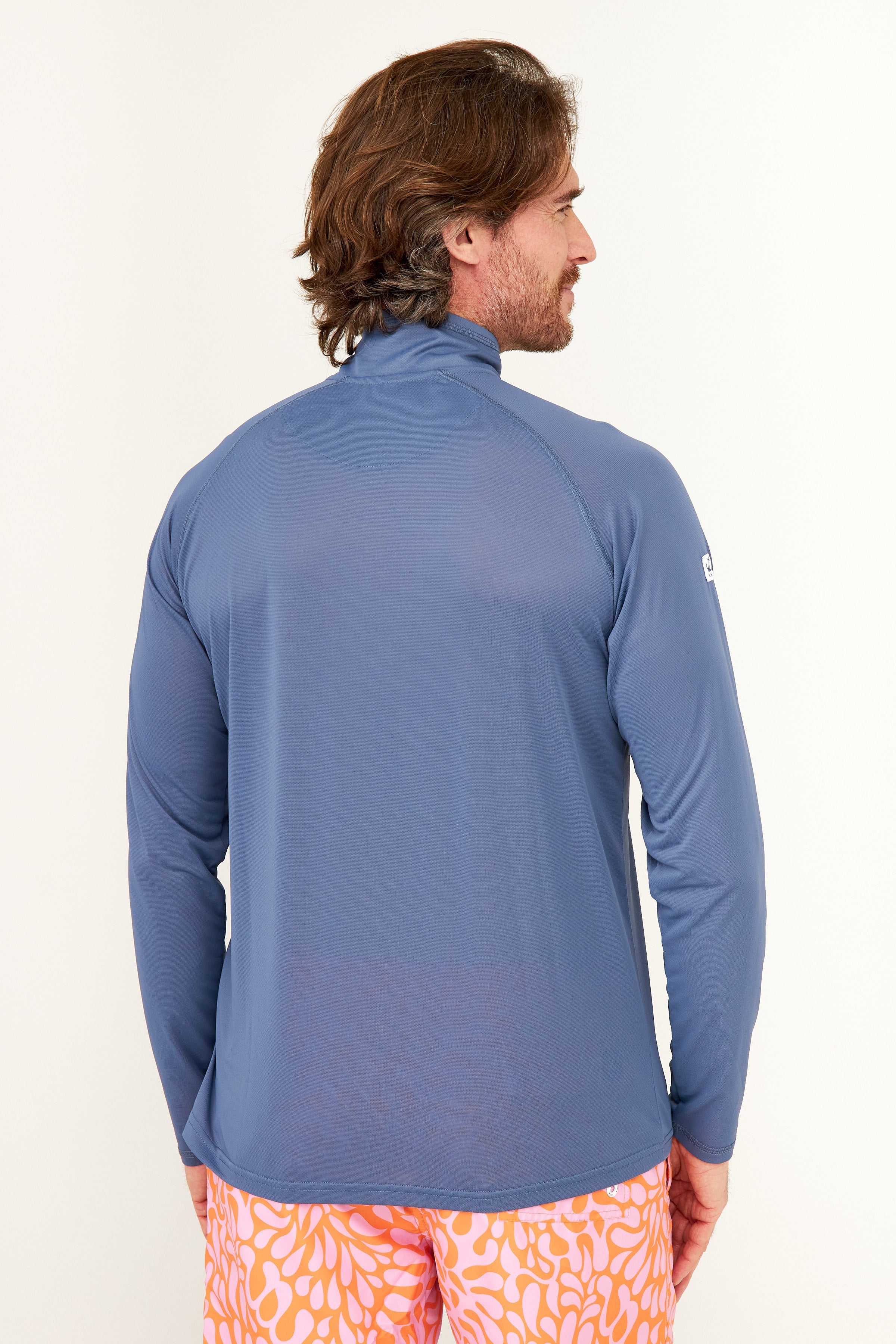 Zip Tech UPF50 Shirt - Vintage Indigo