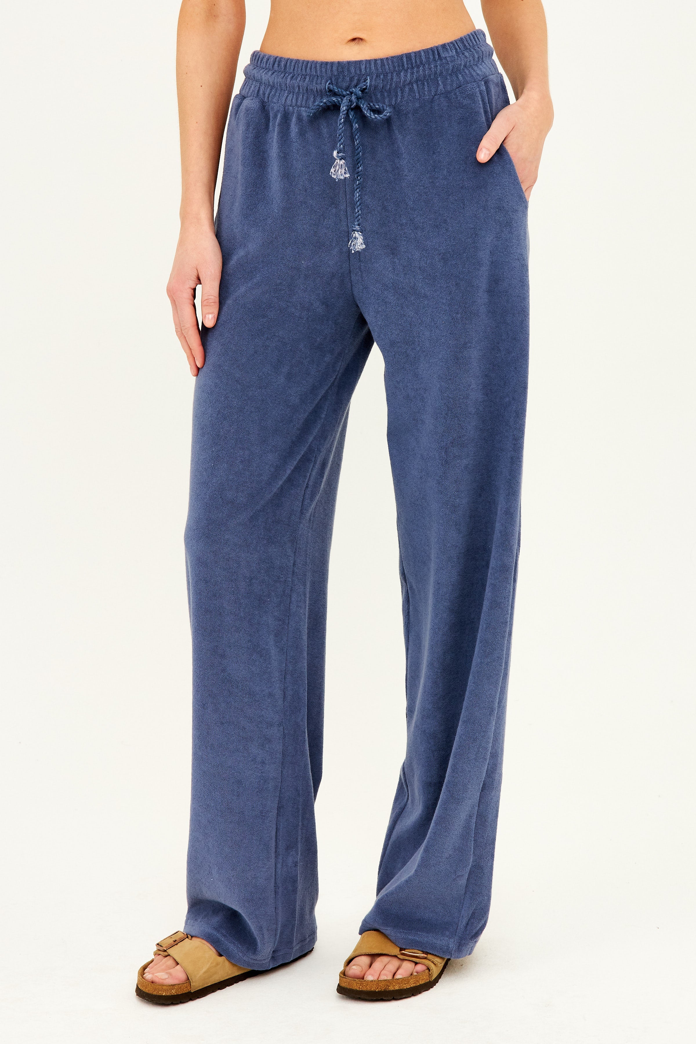 Terry Resort Pant - Vintage Indigo
