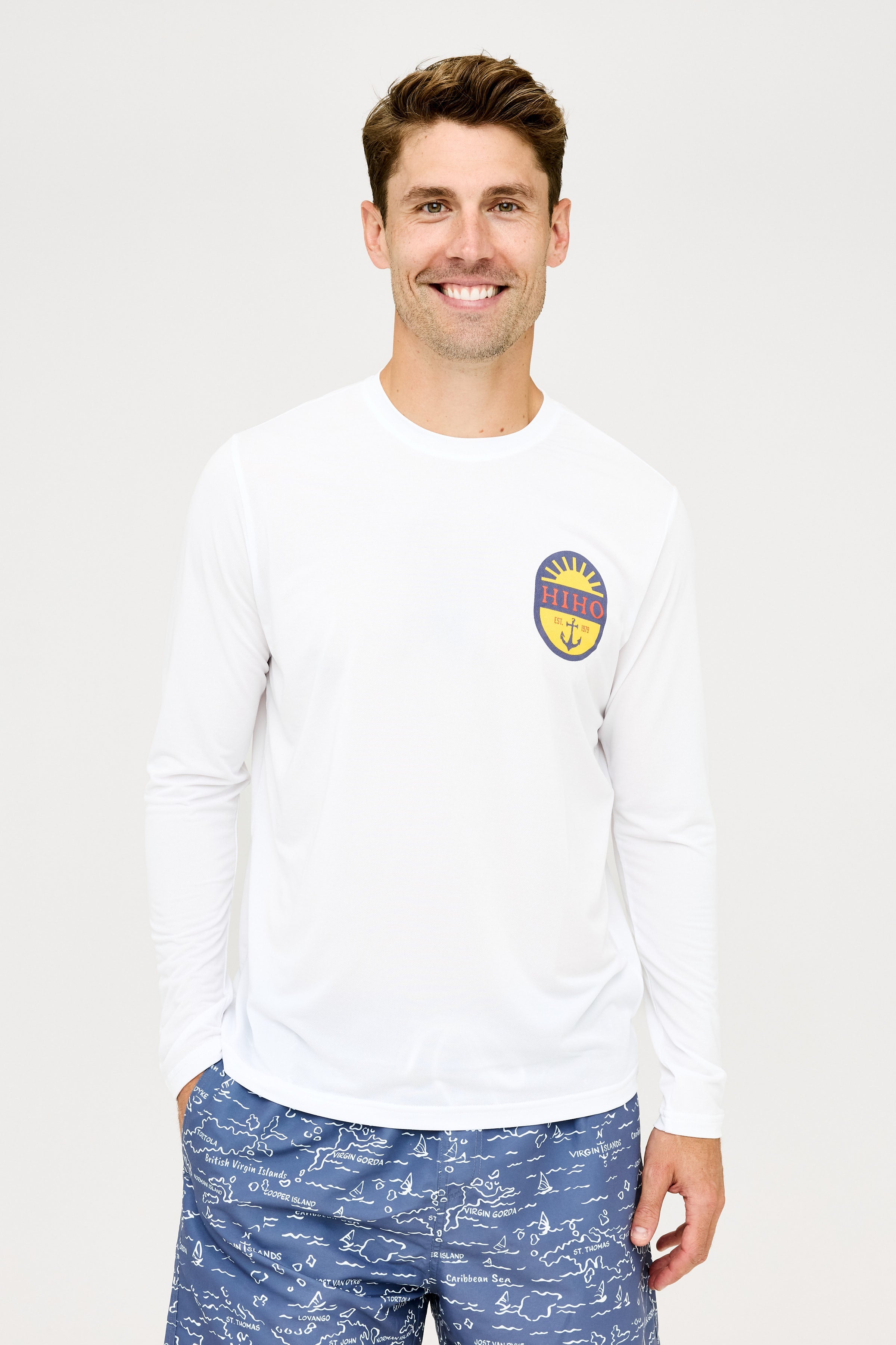 Sunburst UPF50 Shirt - White