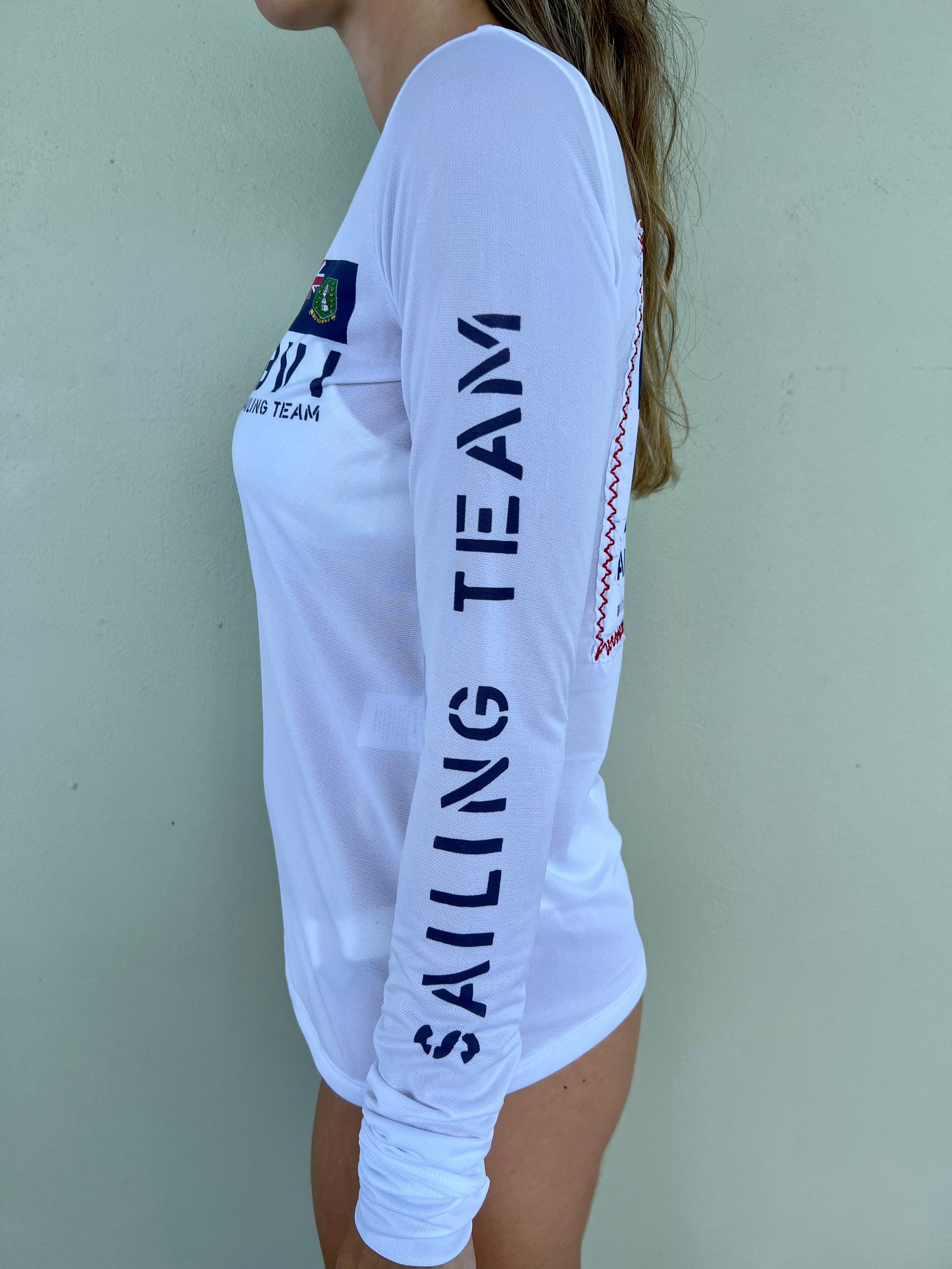 BVI Sailing Team UPF50 Top - White