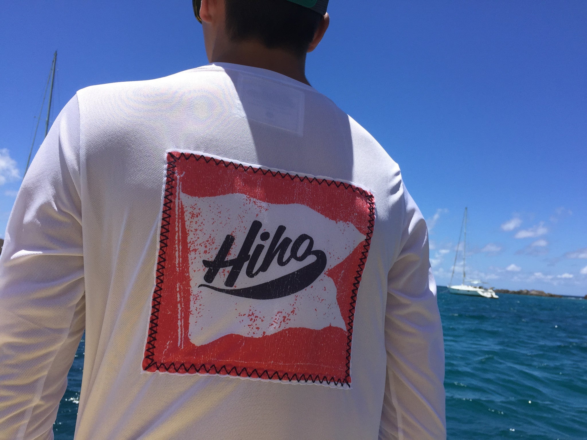 HIHO Pennant UPF50 Shirt - White