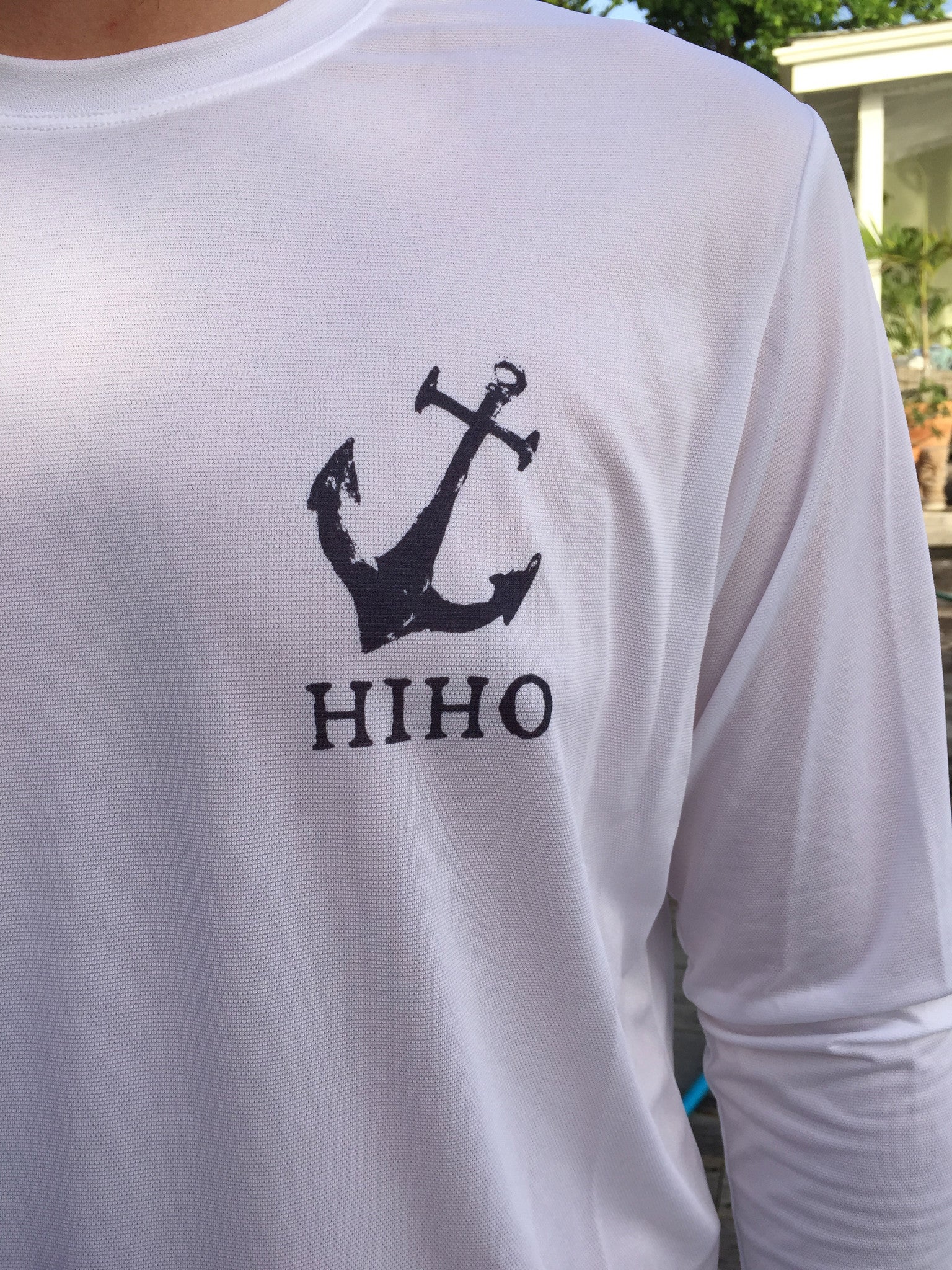 HIHO Anchor UPF50 Shirt - White