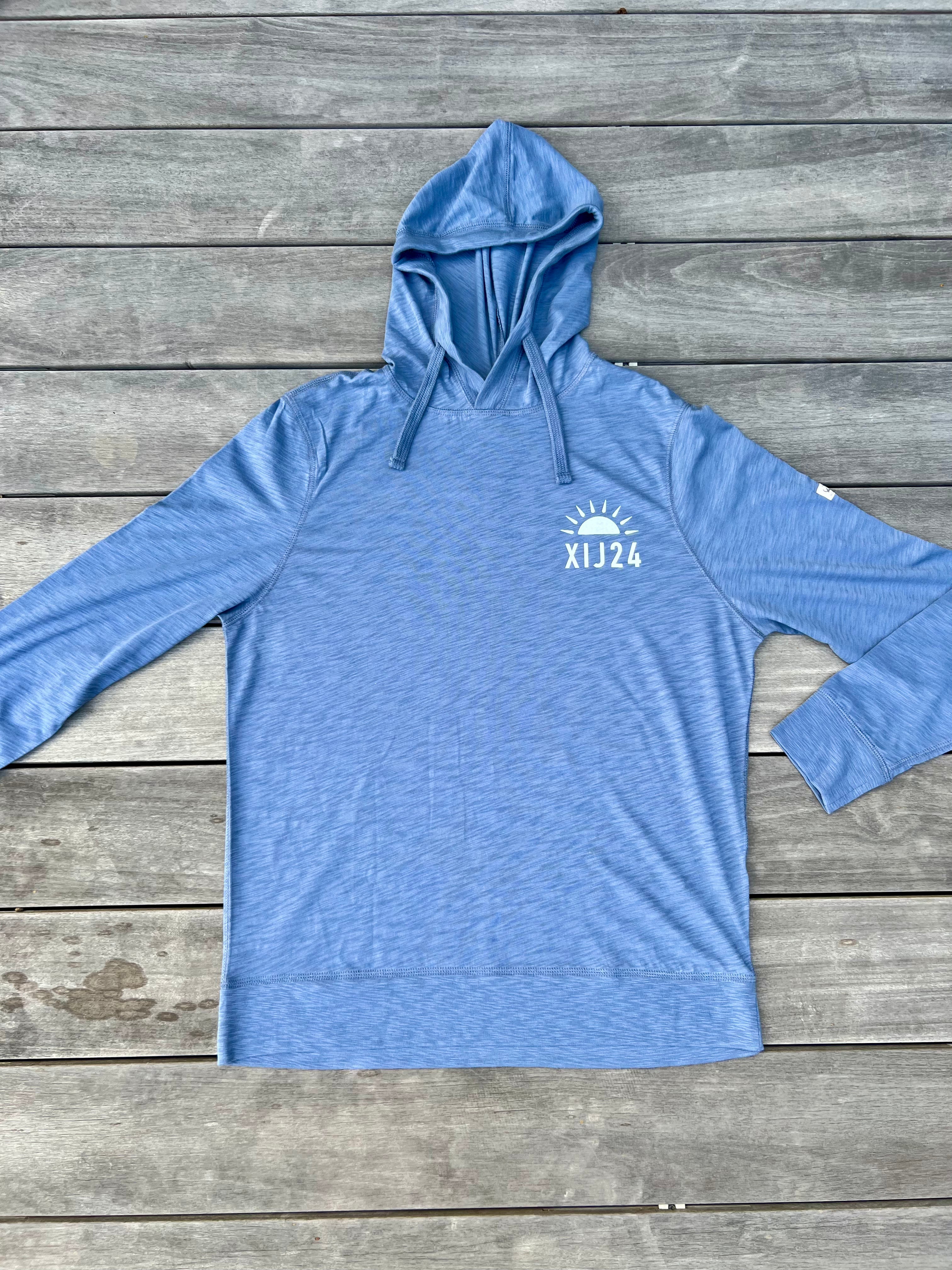 XIJ24 Island Names Hoodie - Vintage Indigo