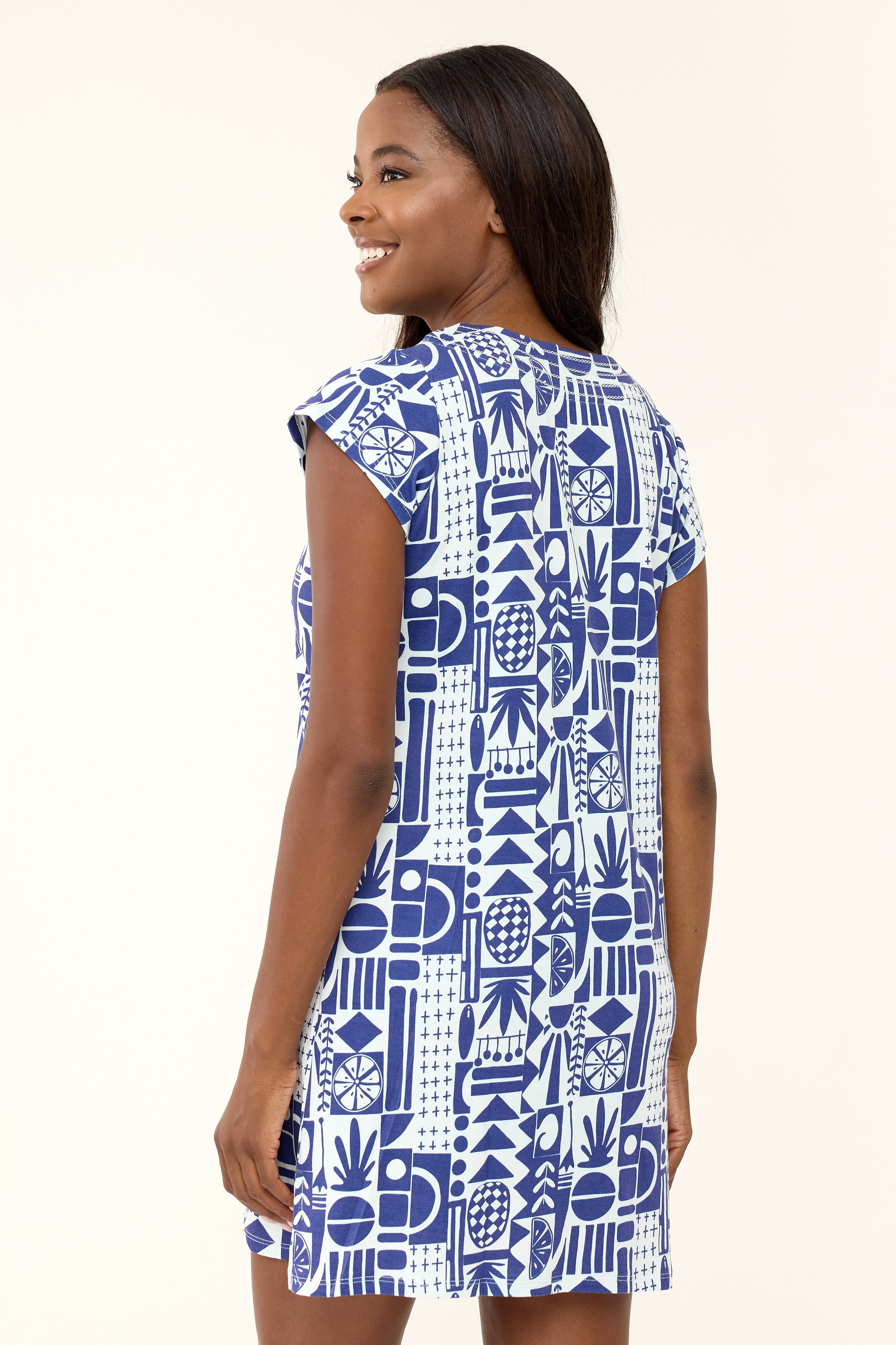 Saba Tank Dress - Skipper Blue Limin