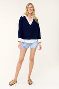 Kelsey Sweater - Skipper Blue