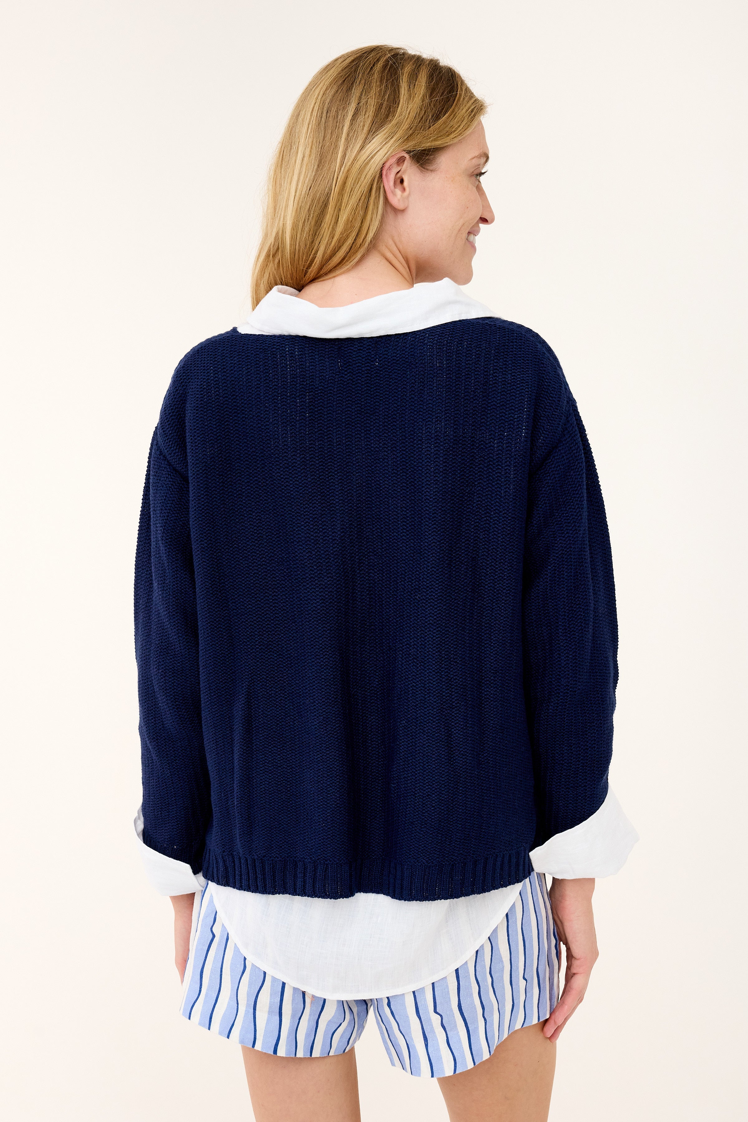 Kelsey Sweater - Skipper Blue