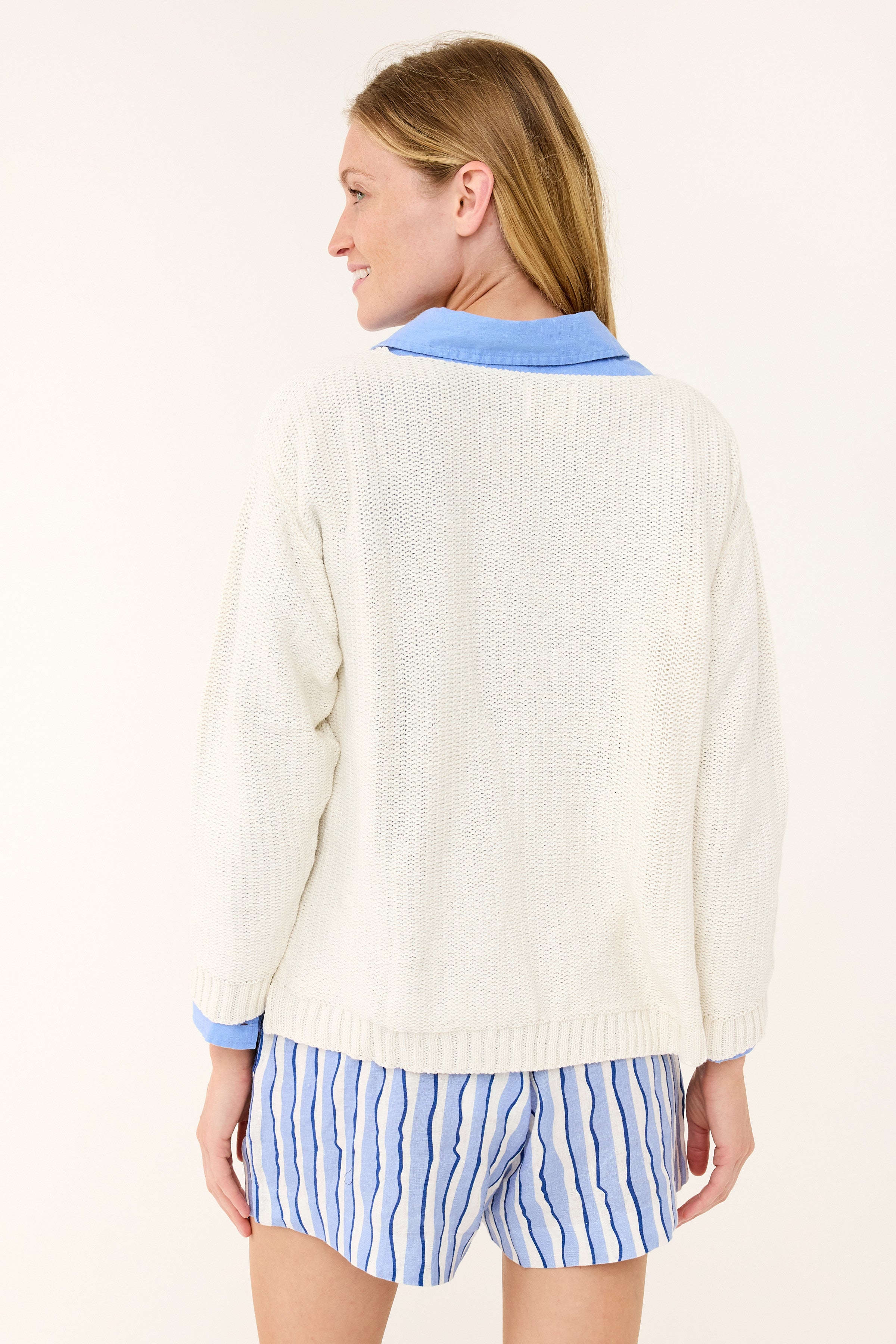 Kelsey Sweater - White
