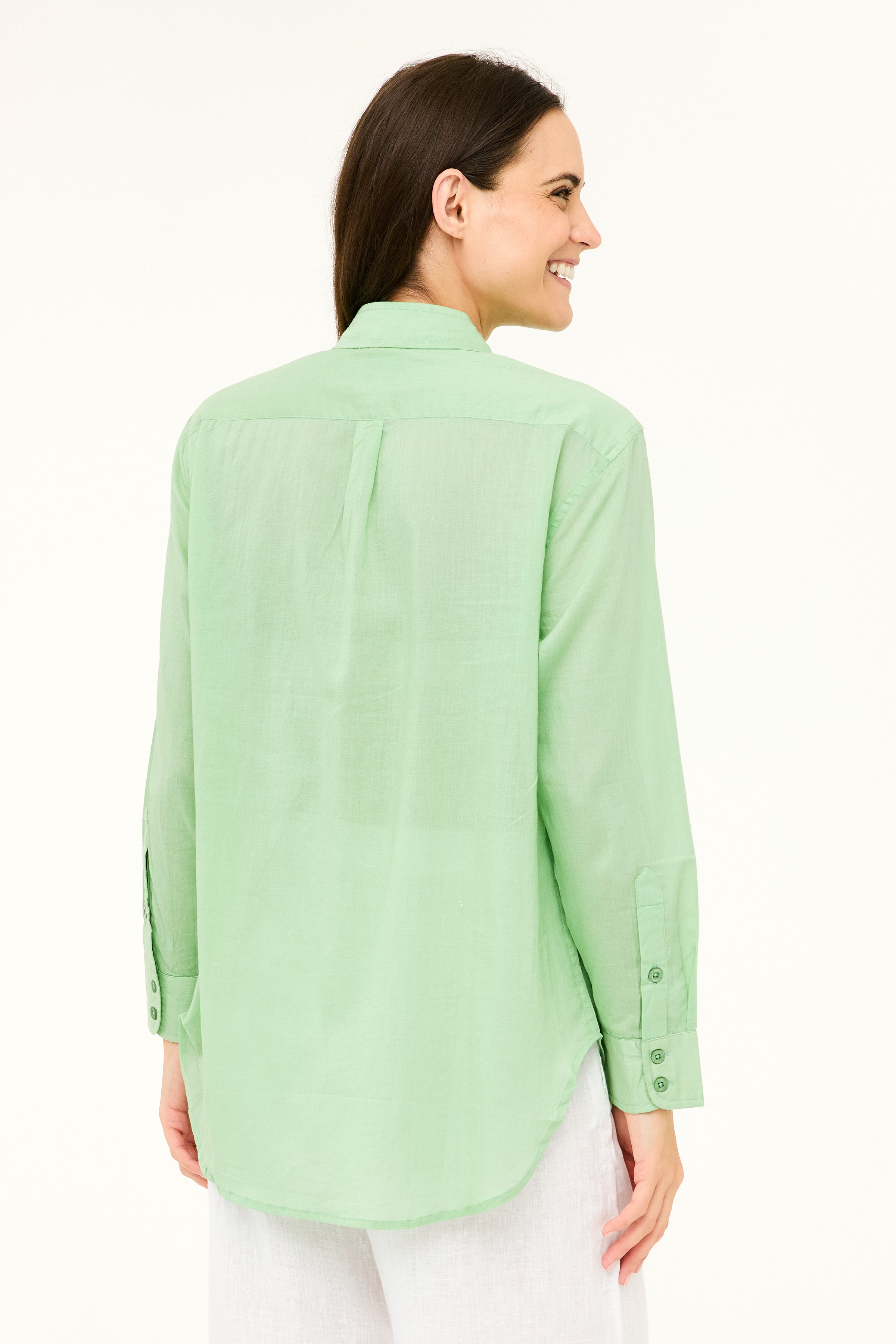 Laura Shirt - Zephyr Green