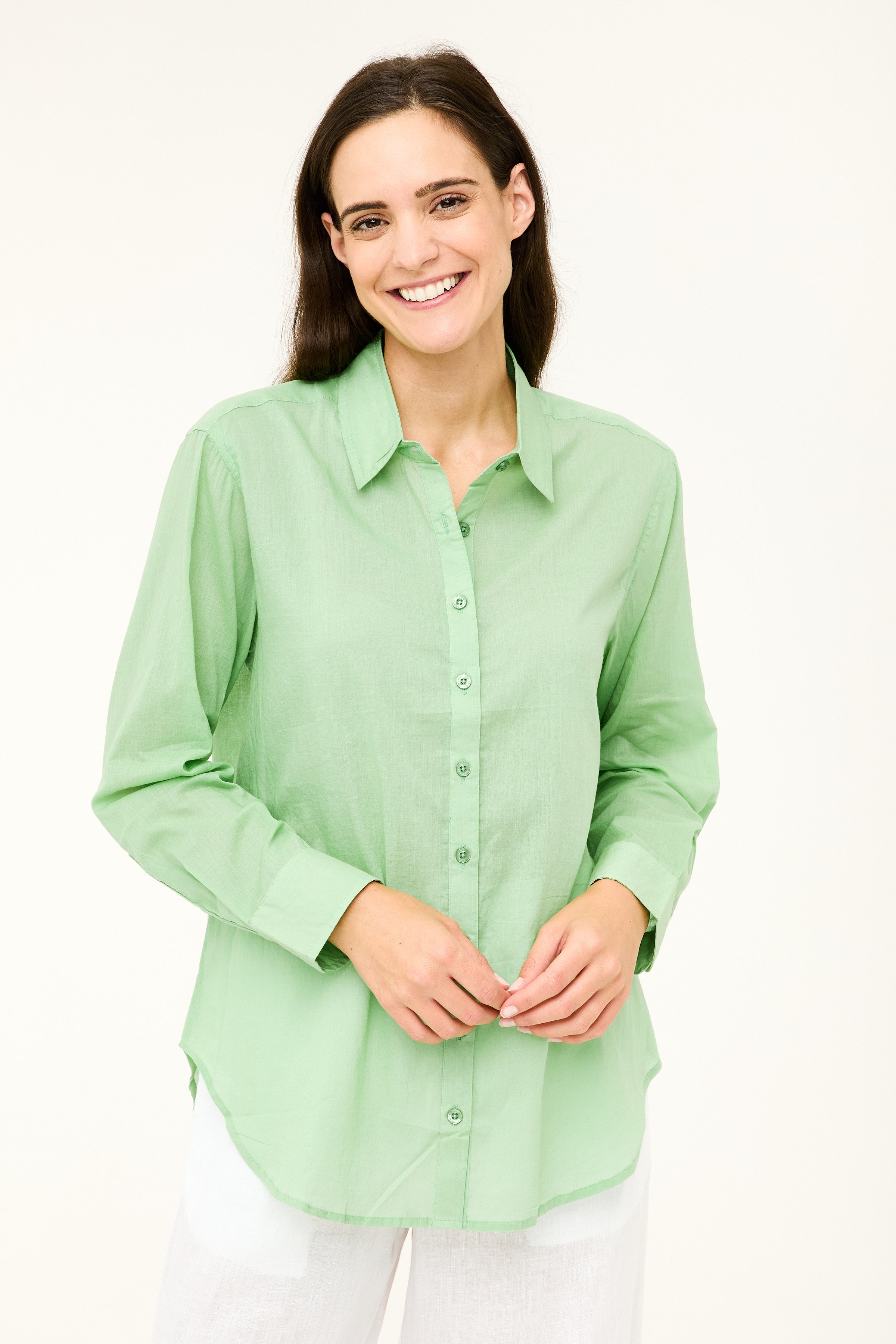 Laura Shirt - Zephyr Green