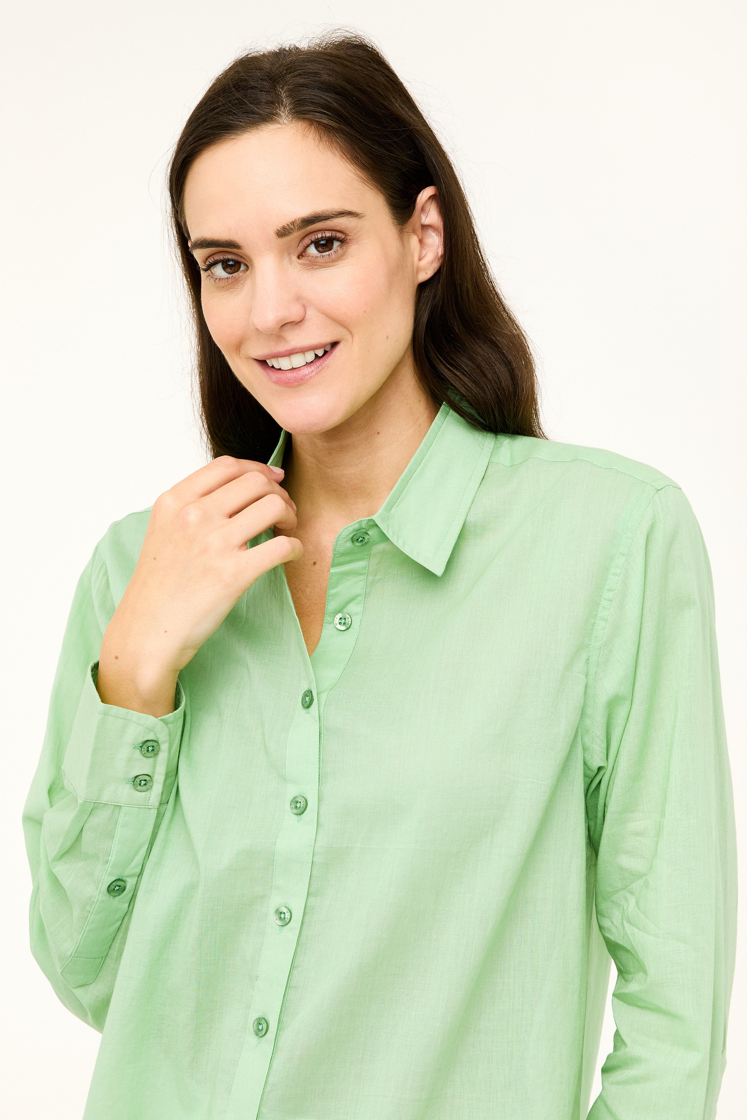 Laura Shirt - Zephyr Green