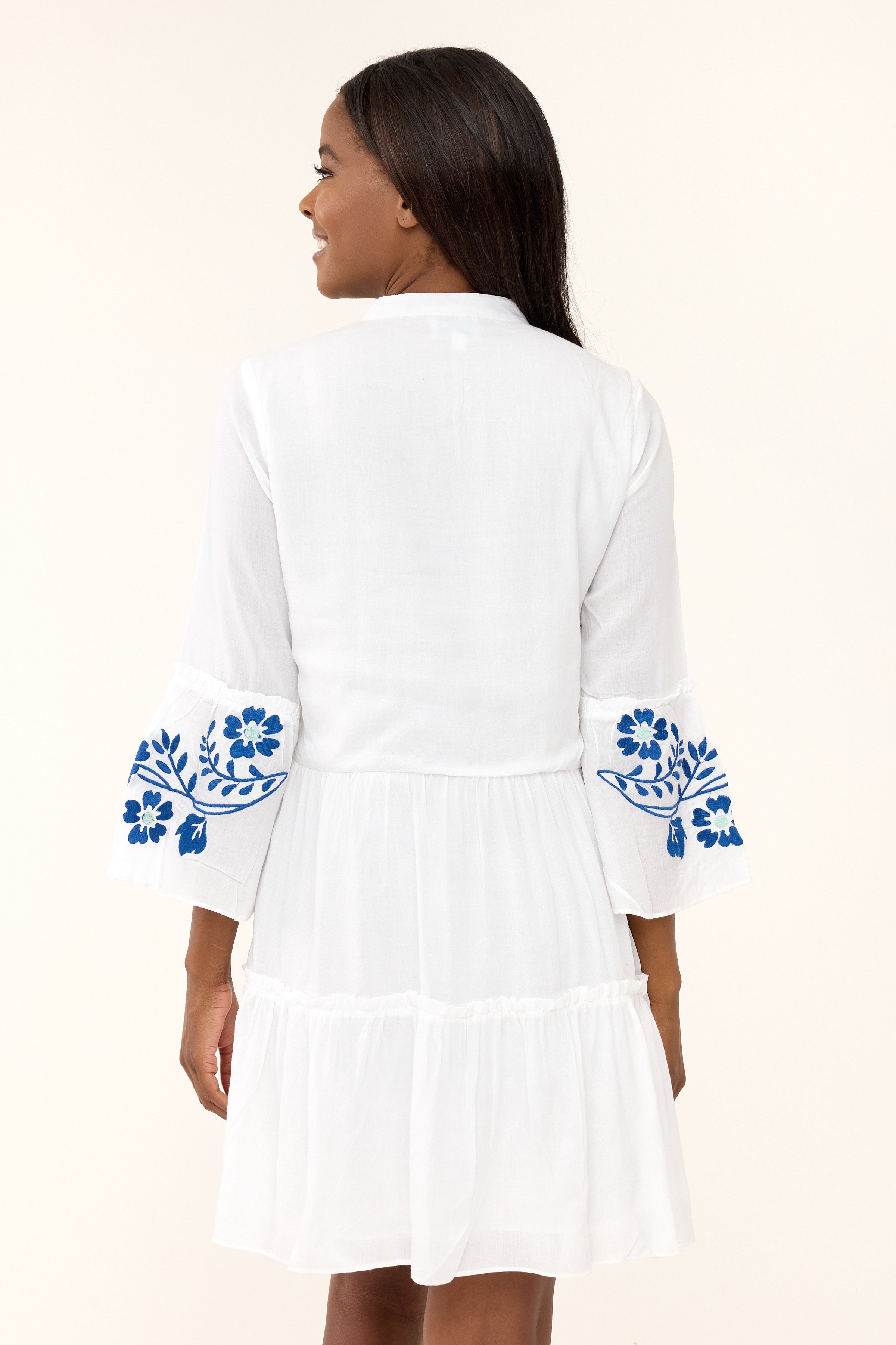 Liz Resort Dress - True Blue