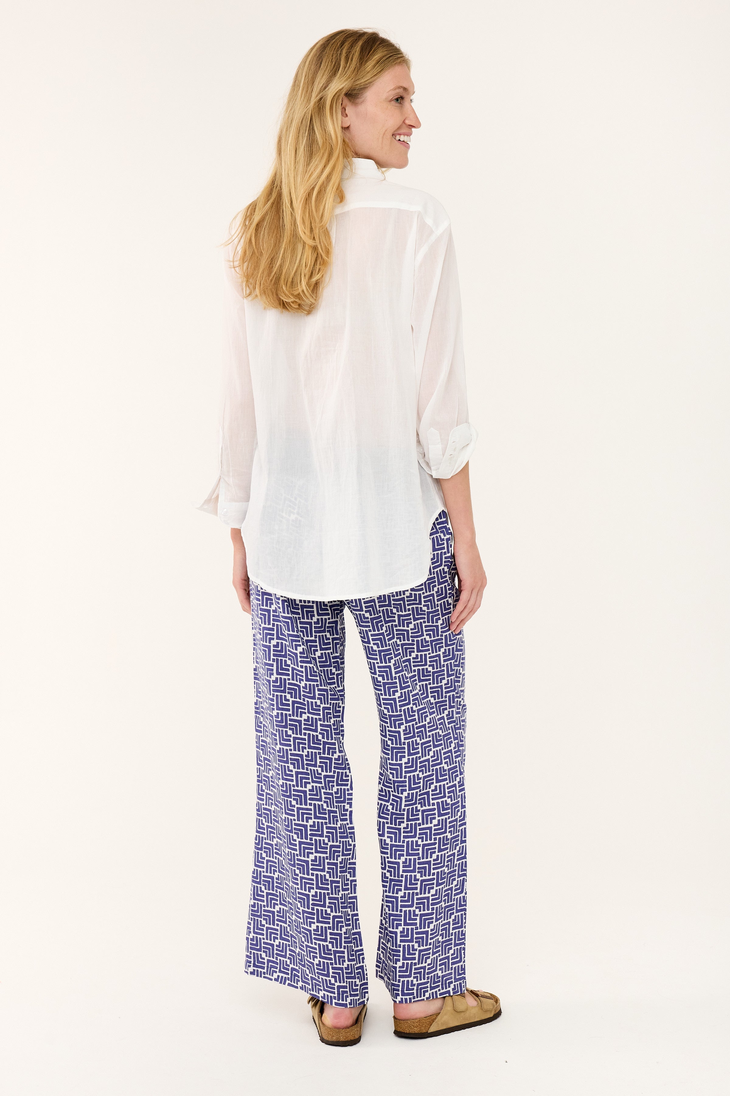 Marigot Roll Down Pant - Skipper Blue Bow