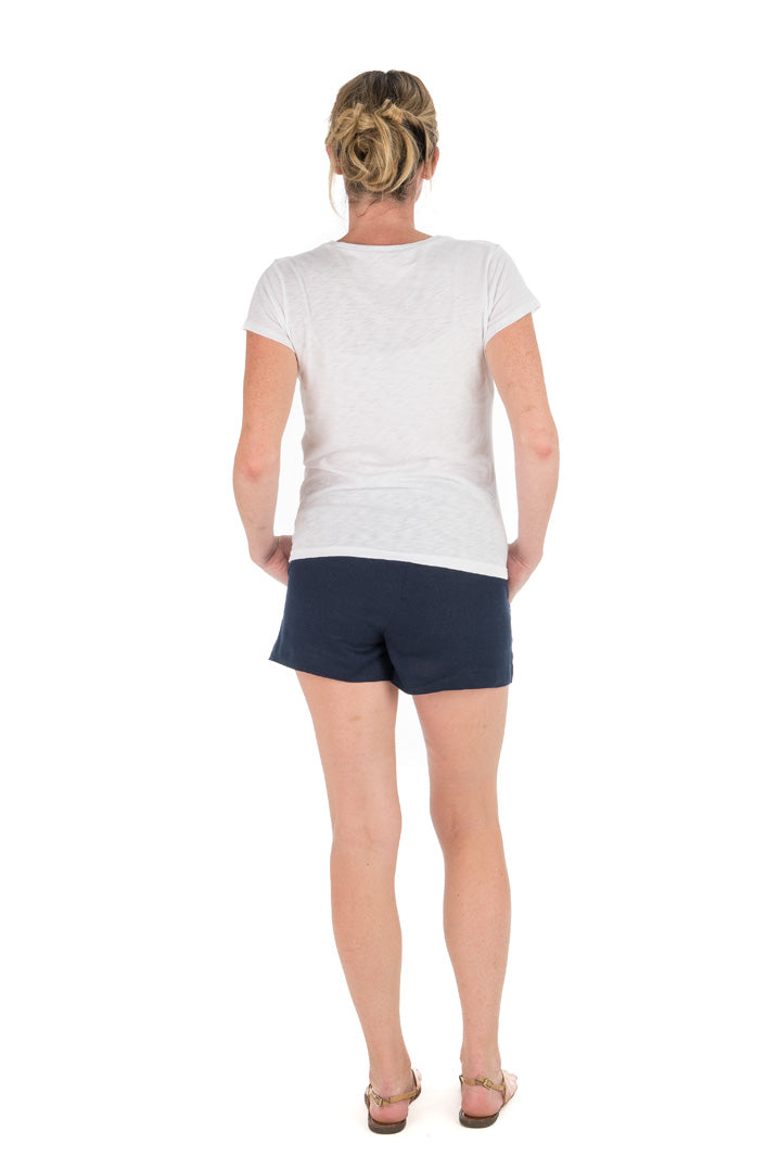 Michelle V-Neck T-Shirt - White