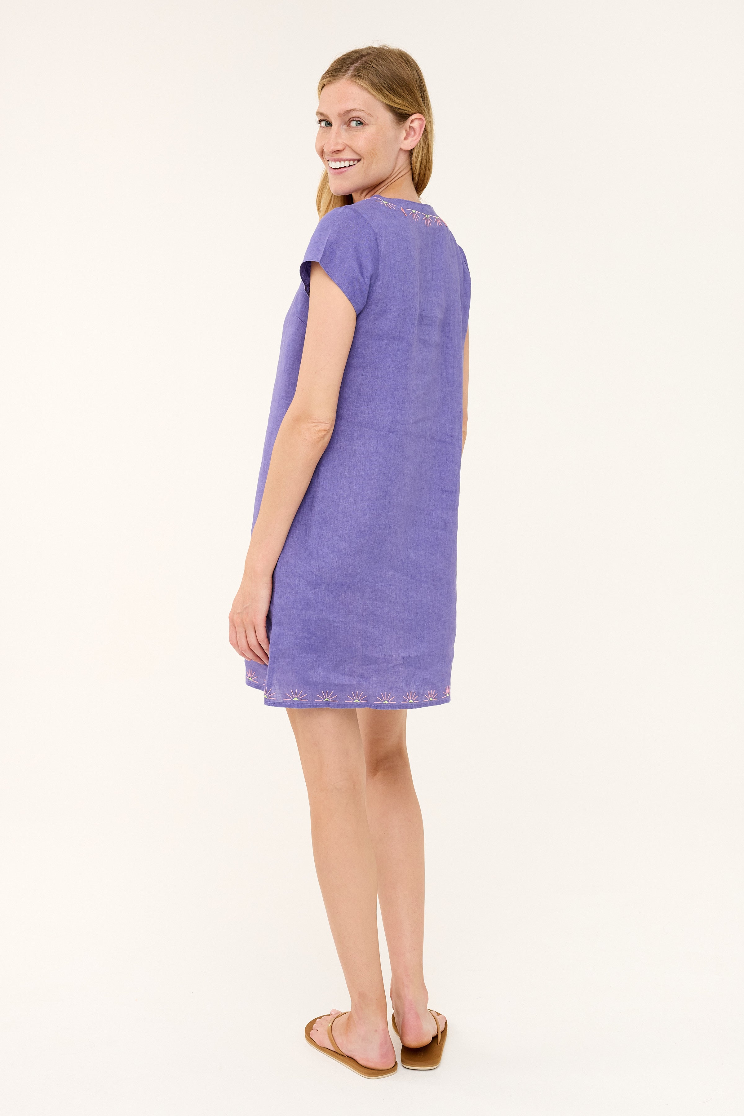 Rachel Dress - Skipper Blue