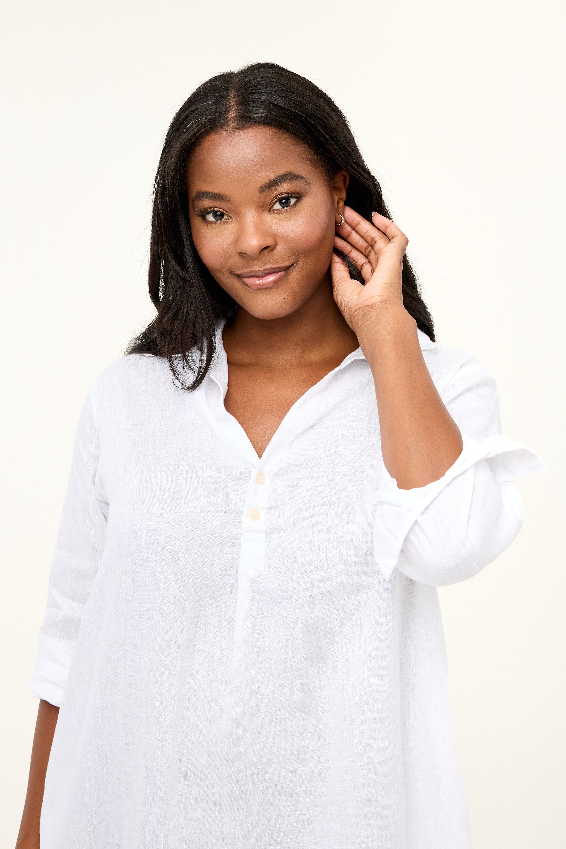 Sapphire Dress - White