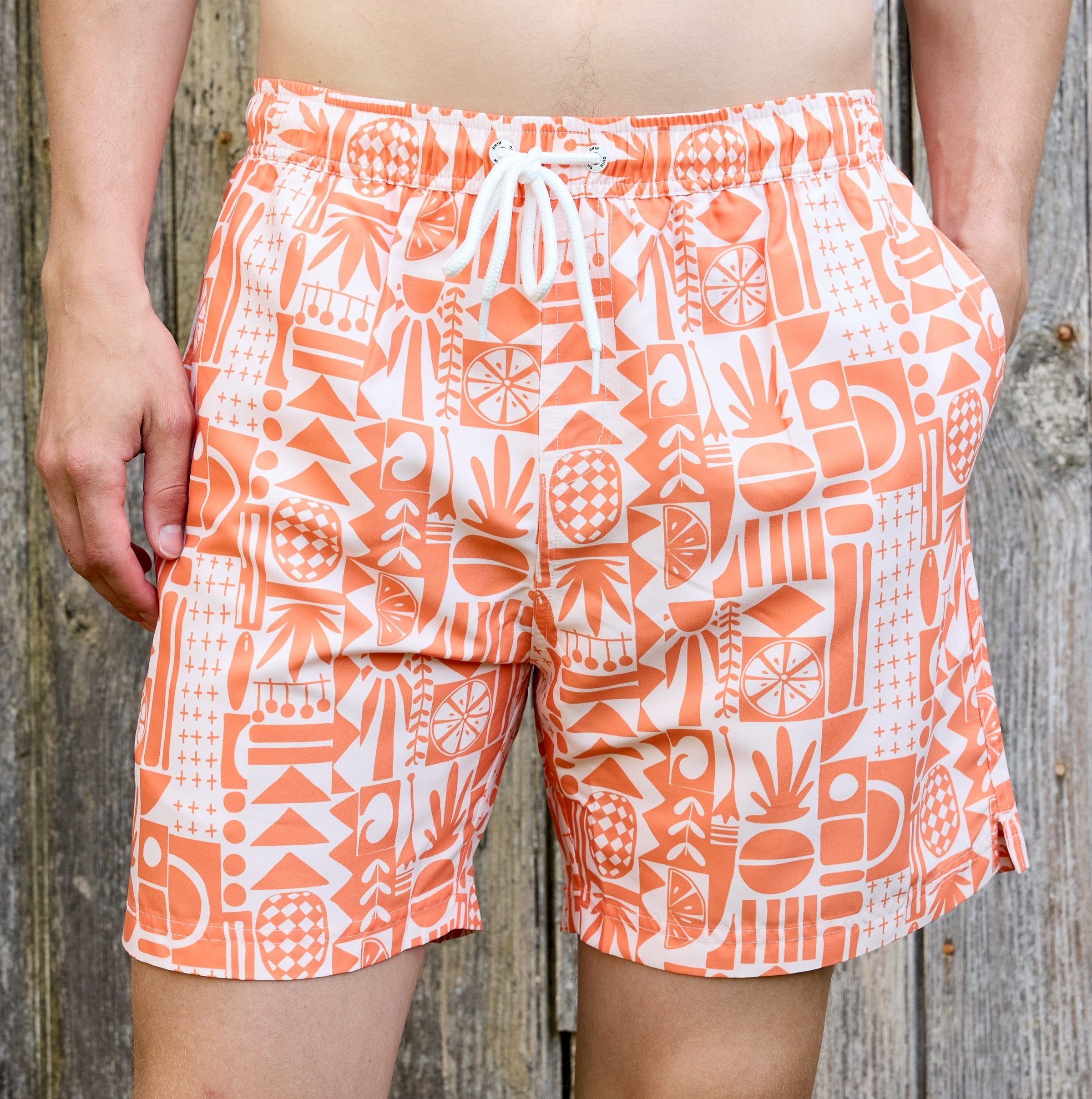 Barbuda Trunk - Vermillion Limin